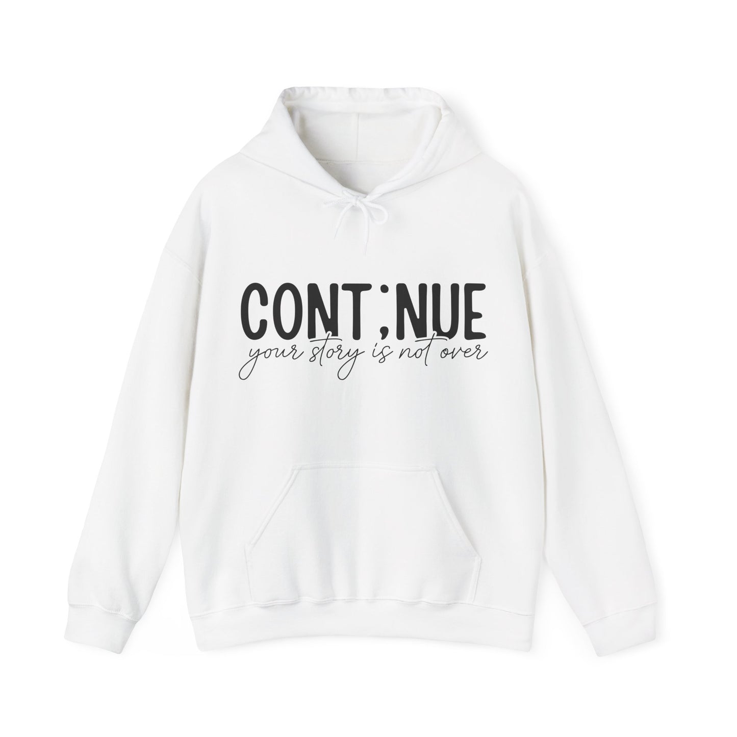 Continue Heavy Blend™ Hooded Sweatshirt