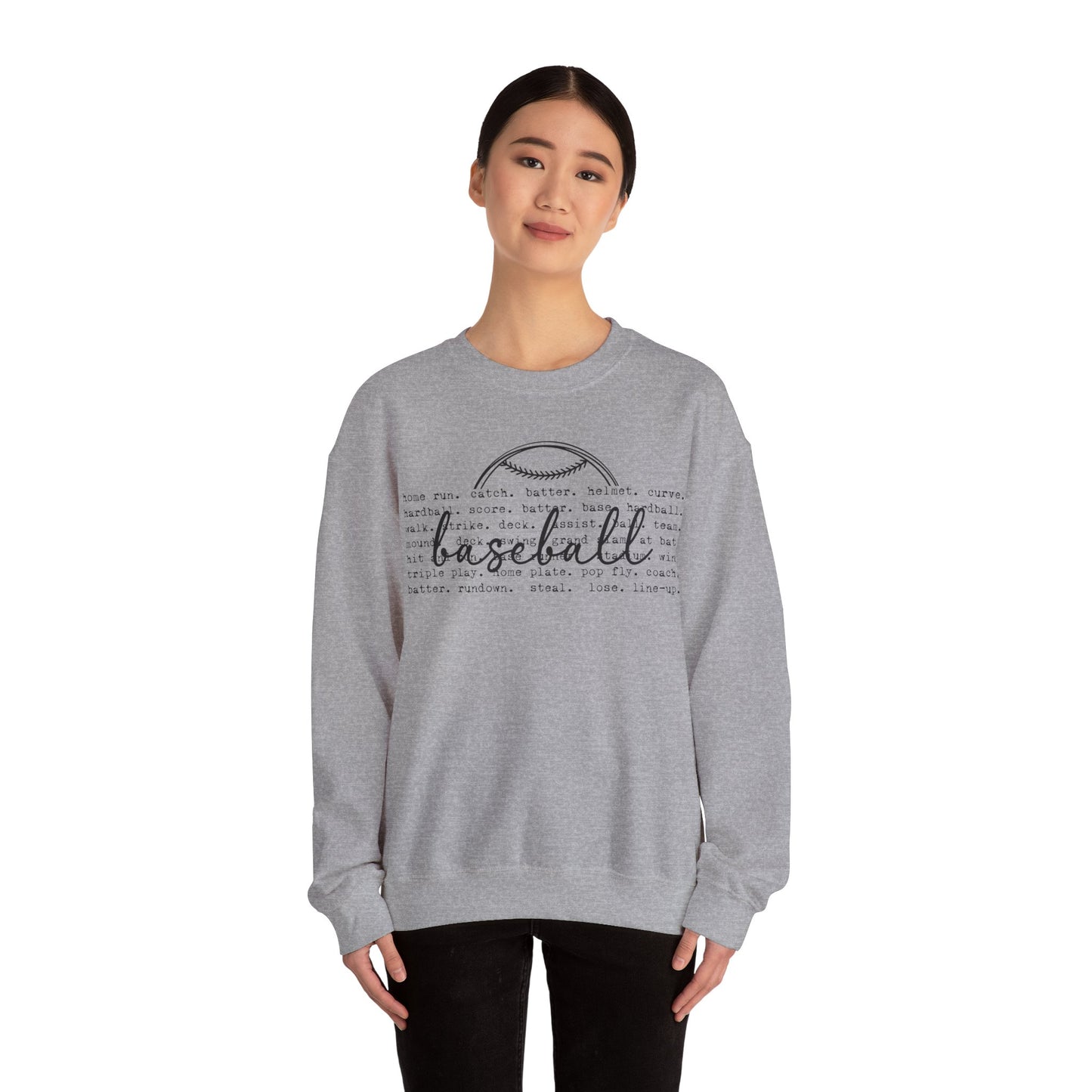 Baseball Heavy Blend™ Crewneck Sweatshirt