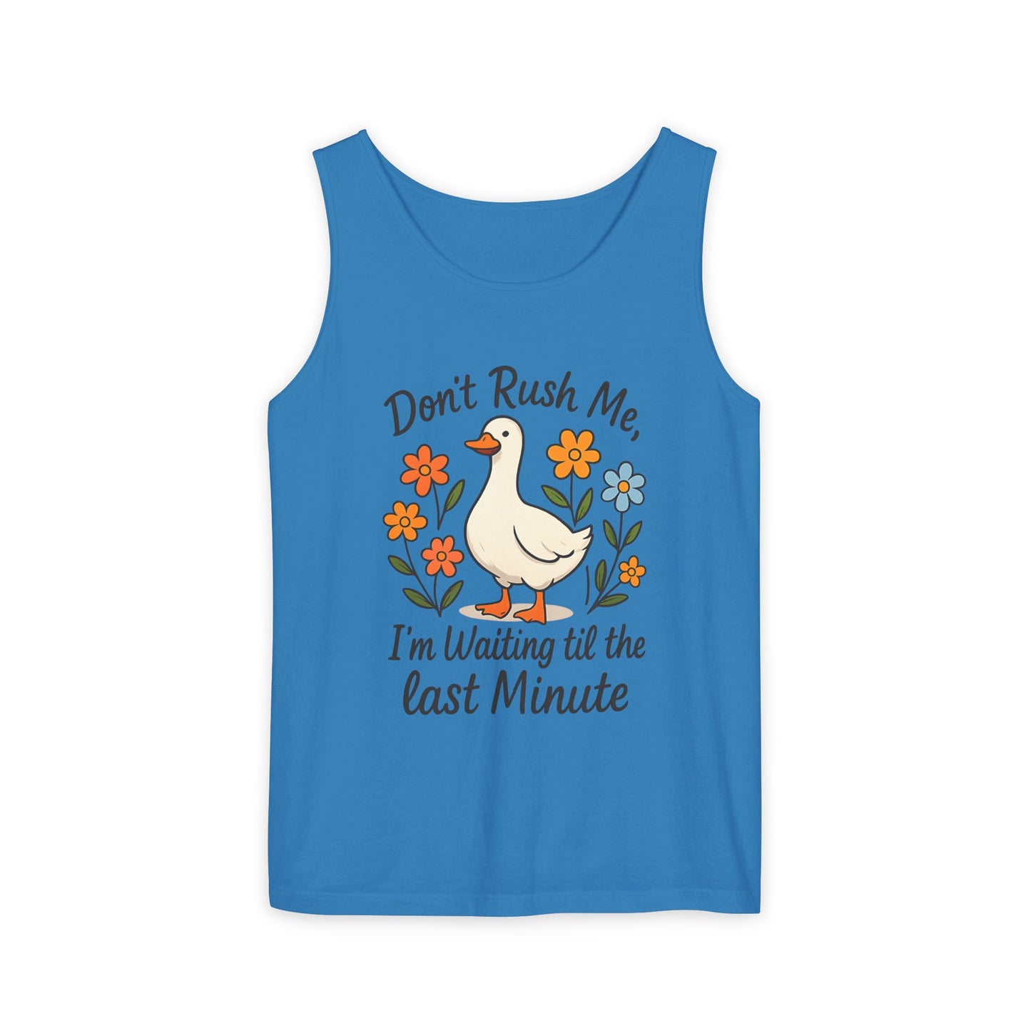 Dot Rush Me Garment-Dyed Tank Top