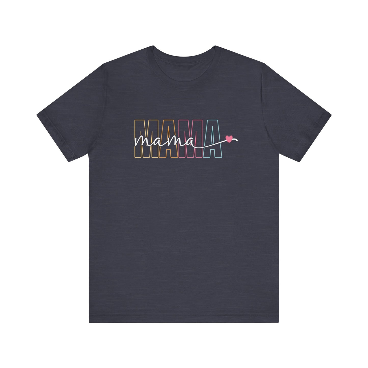 Mama 🖤 Jersey Short Sleeve Tee
