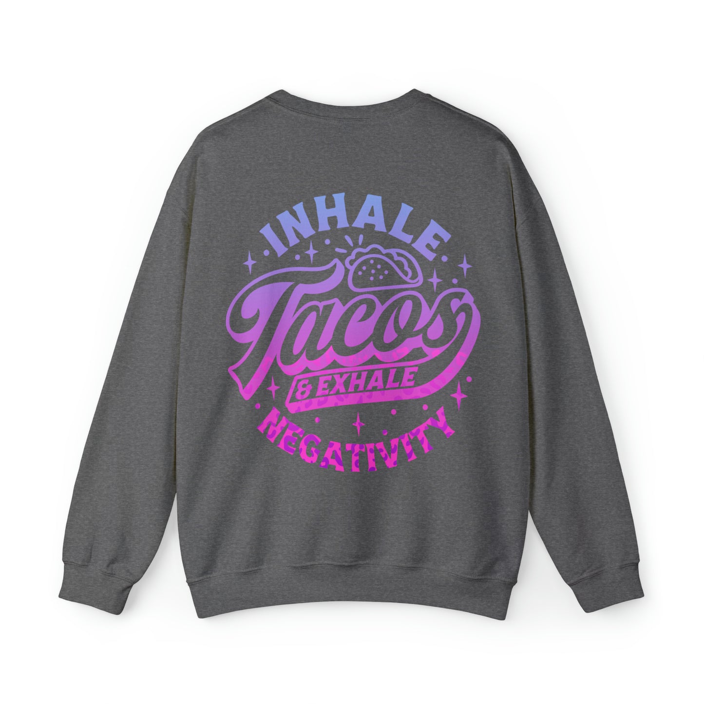 Inhale Tacos Heavy Blend™ Crewneck Sweatshirt
