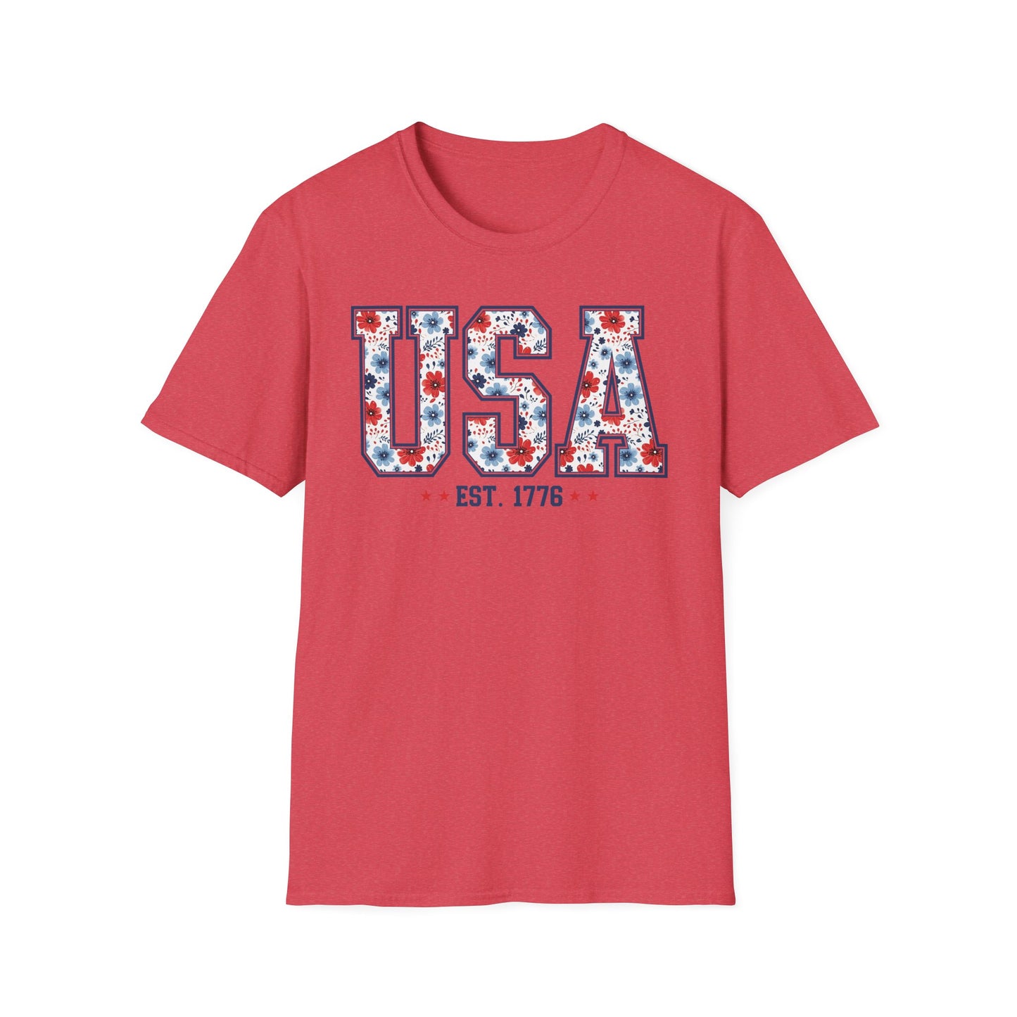 USA EST 1776 Softstyle T-Shirt