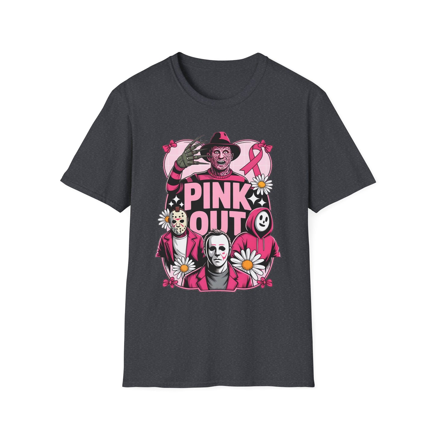 Spooky Pink Out Softstyle T-Shirt
