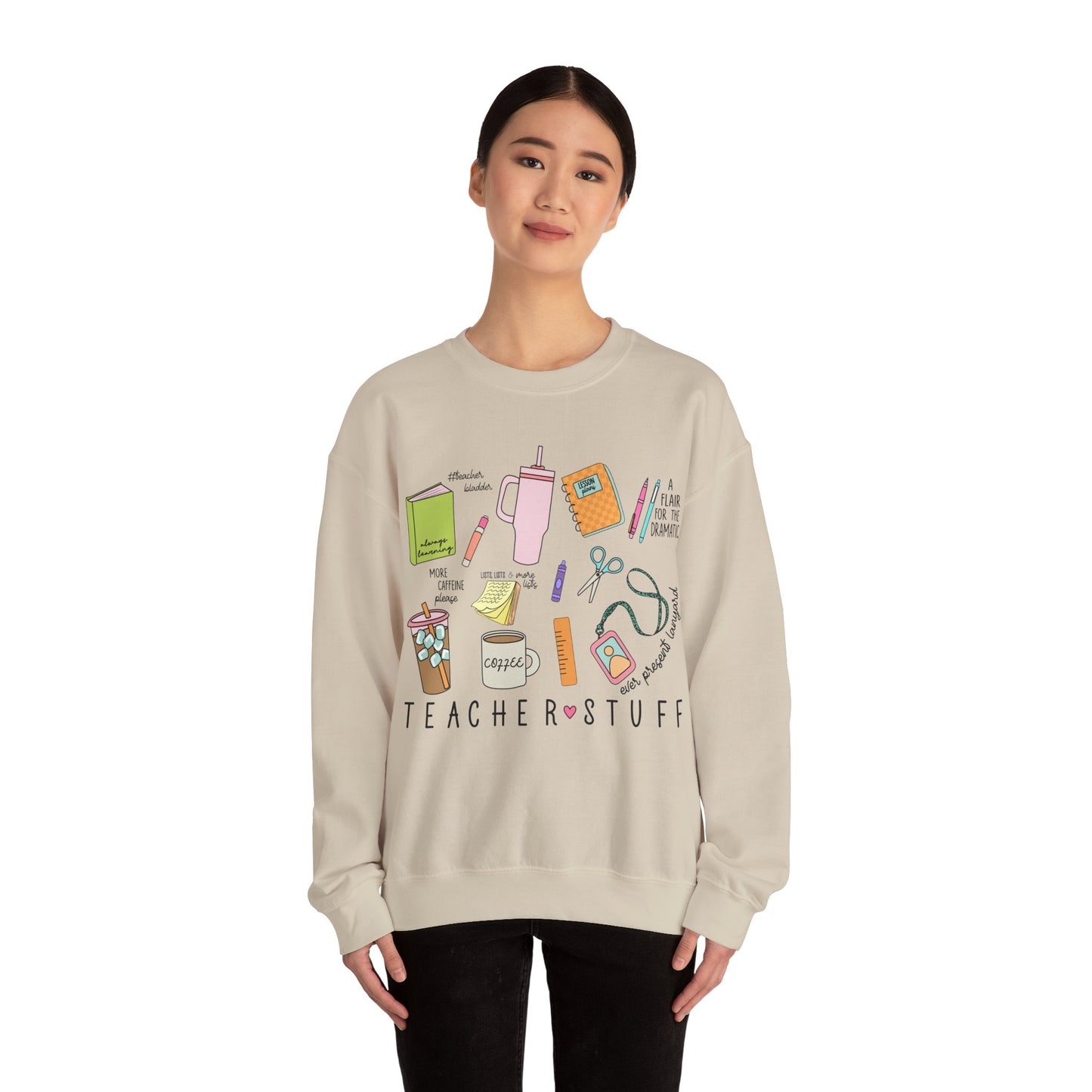 Teacher Stuff Heavy Blend™ Crewneck Sweatshirt