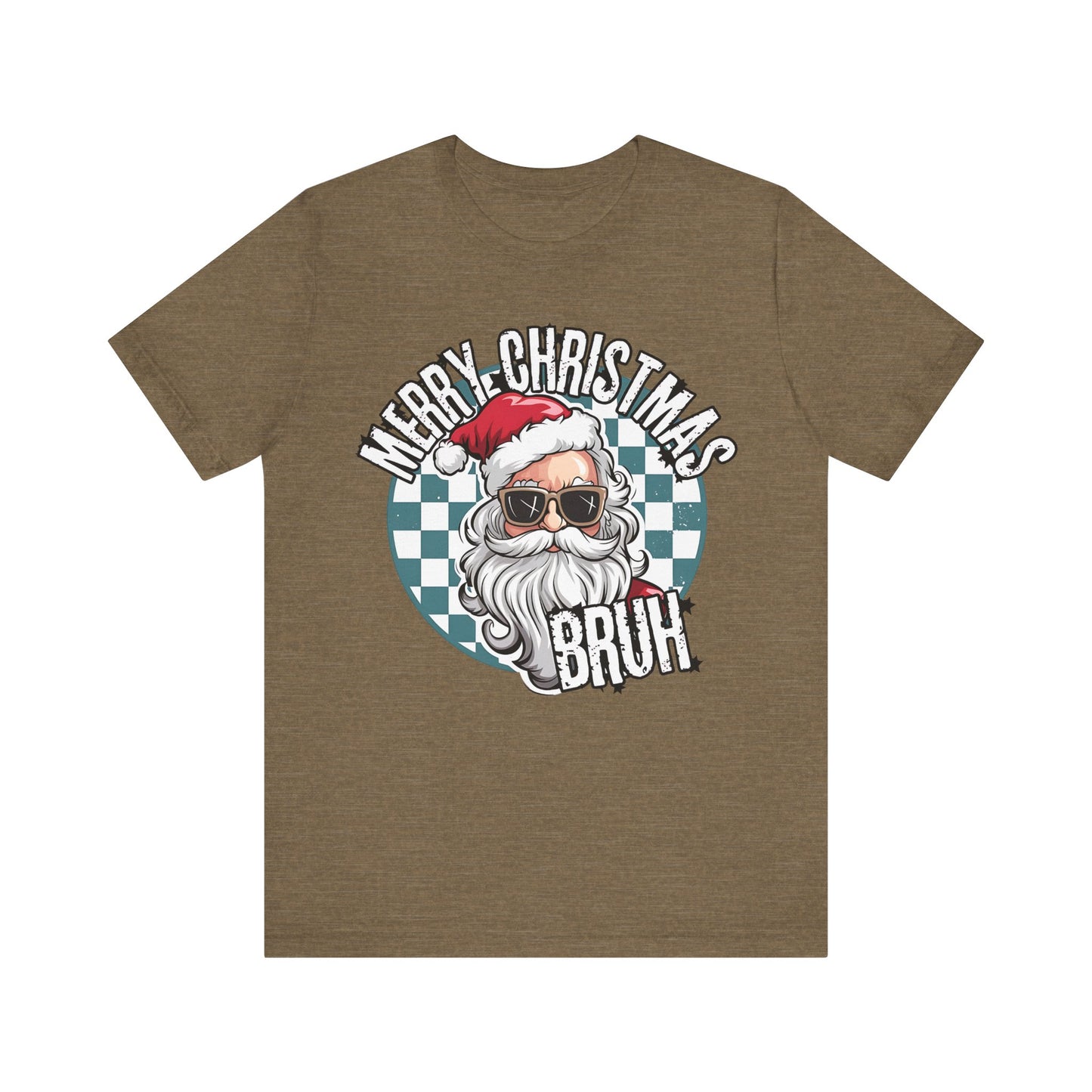 Merry Christmas Bruh Jersey Short Sleeve Tee