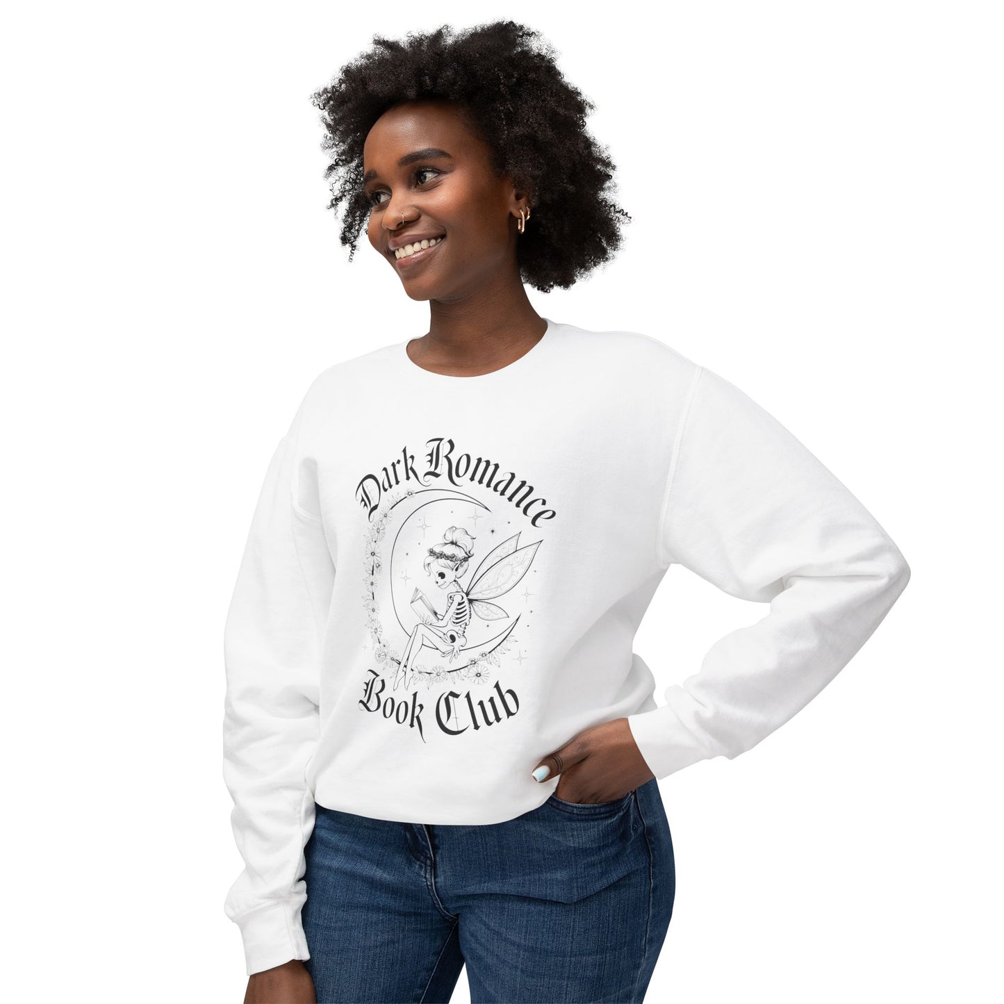Dark Romance Book Club Lightweight Crewneck Sweatshirt