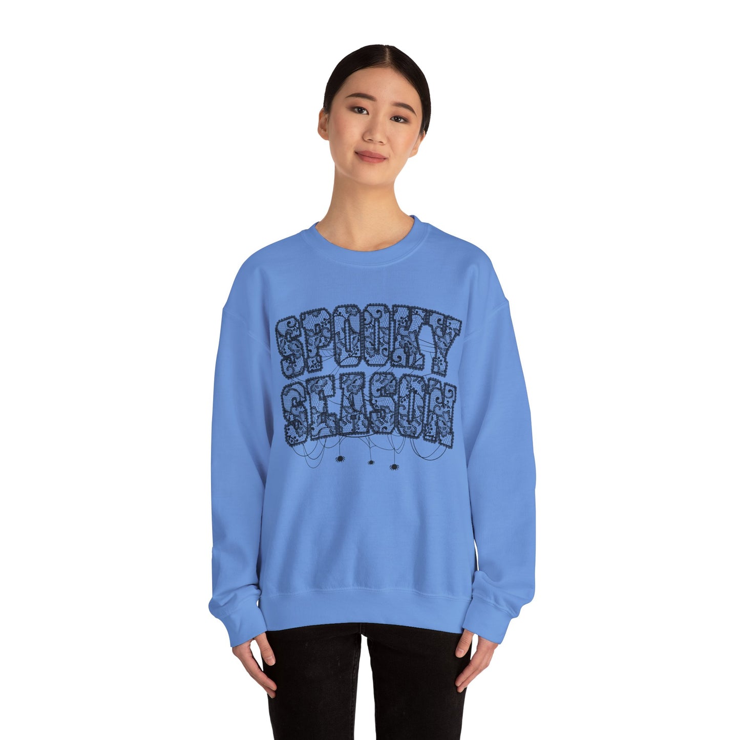 Lace Spooky Season Heavy Blend™ Crewneck Sweatshirt