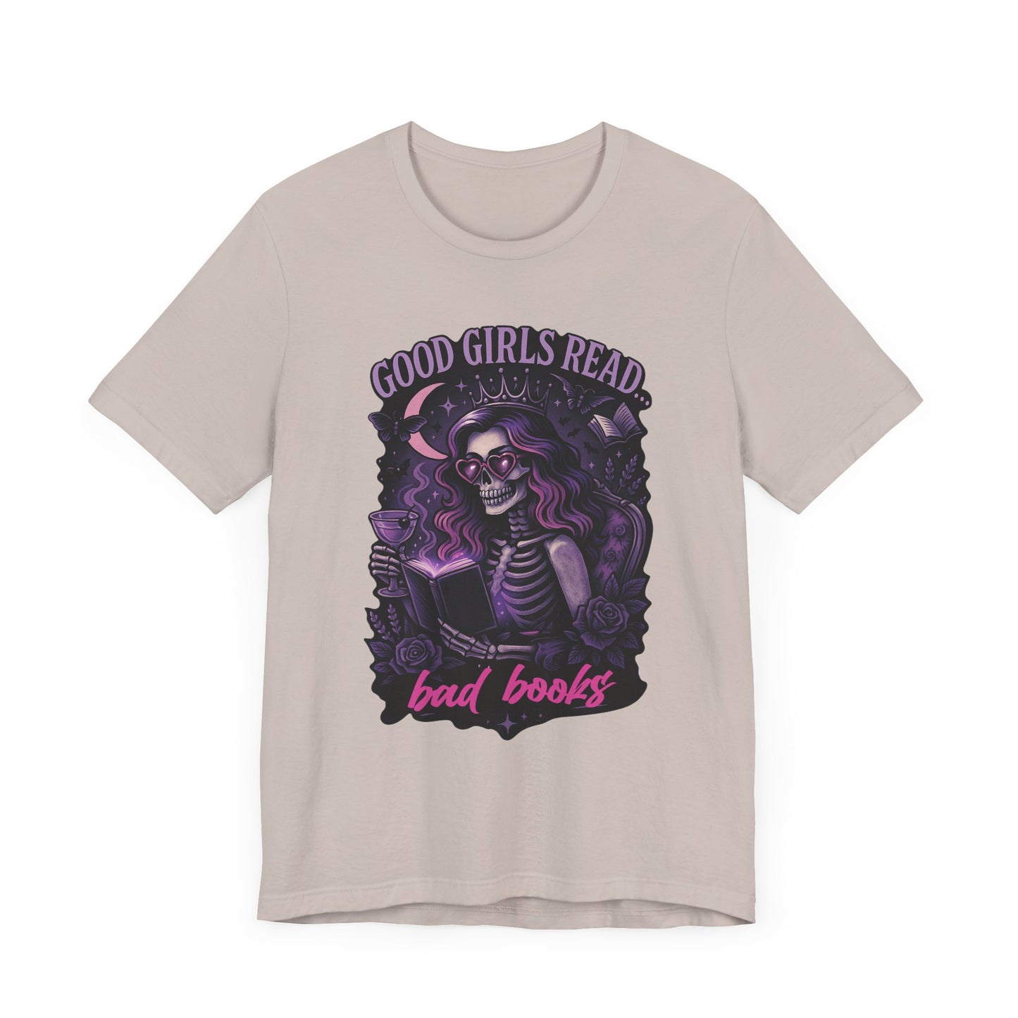Good Girls Read Bad Books Jersey Short Sleeve Tee