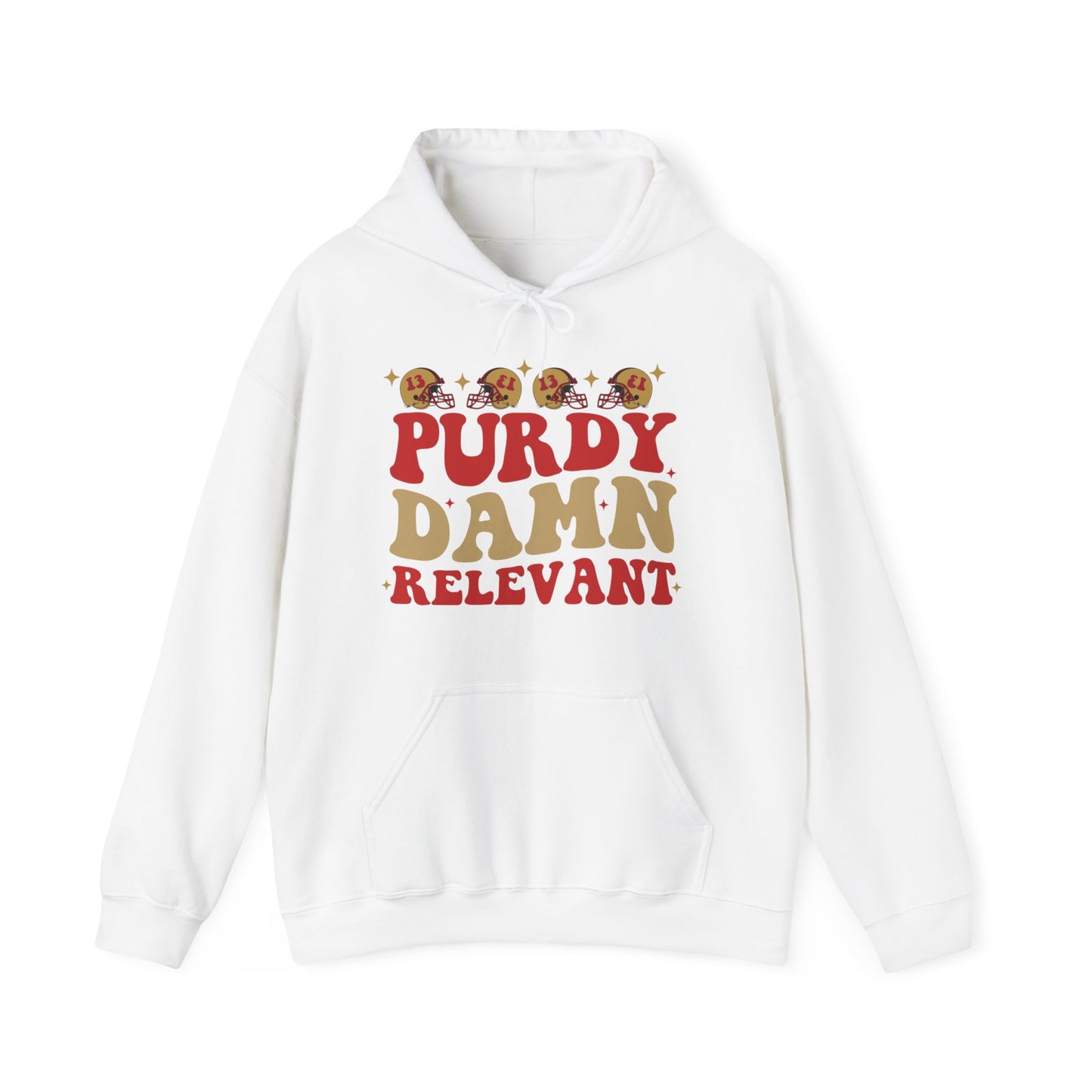 Purdy Damn Relevant Heavy Blend™ Hooded Sweatshirt