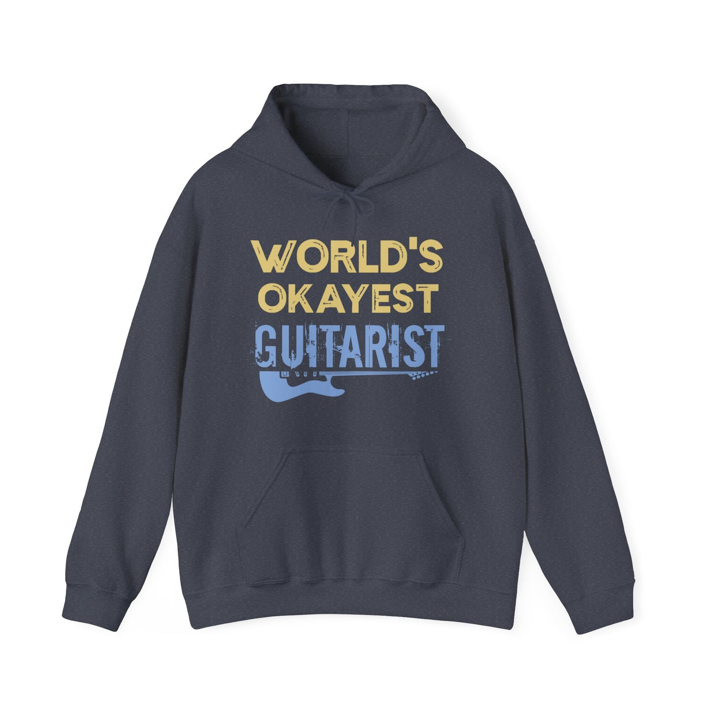 World’s Okayest Guitarist Heavy Blend™ Hooded Sweatshirt