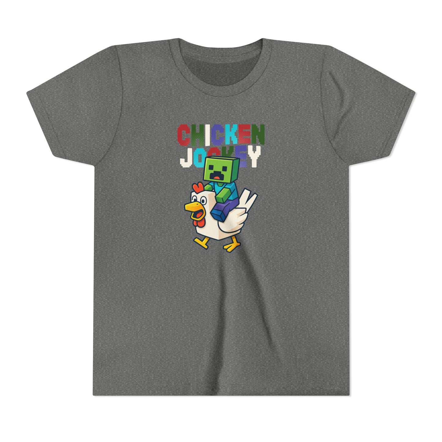 Chicken Jockey Youth Short Sleeve Tee