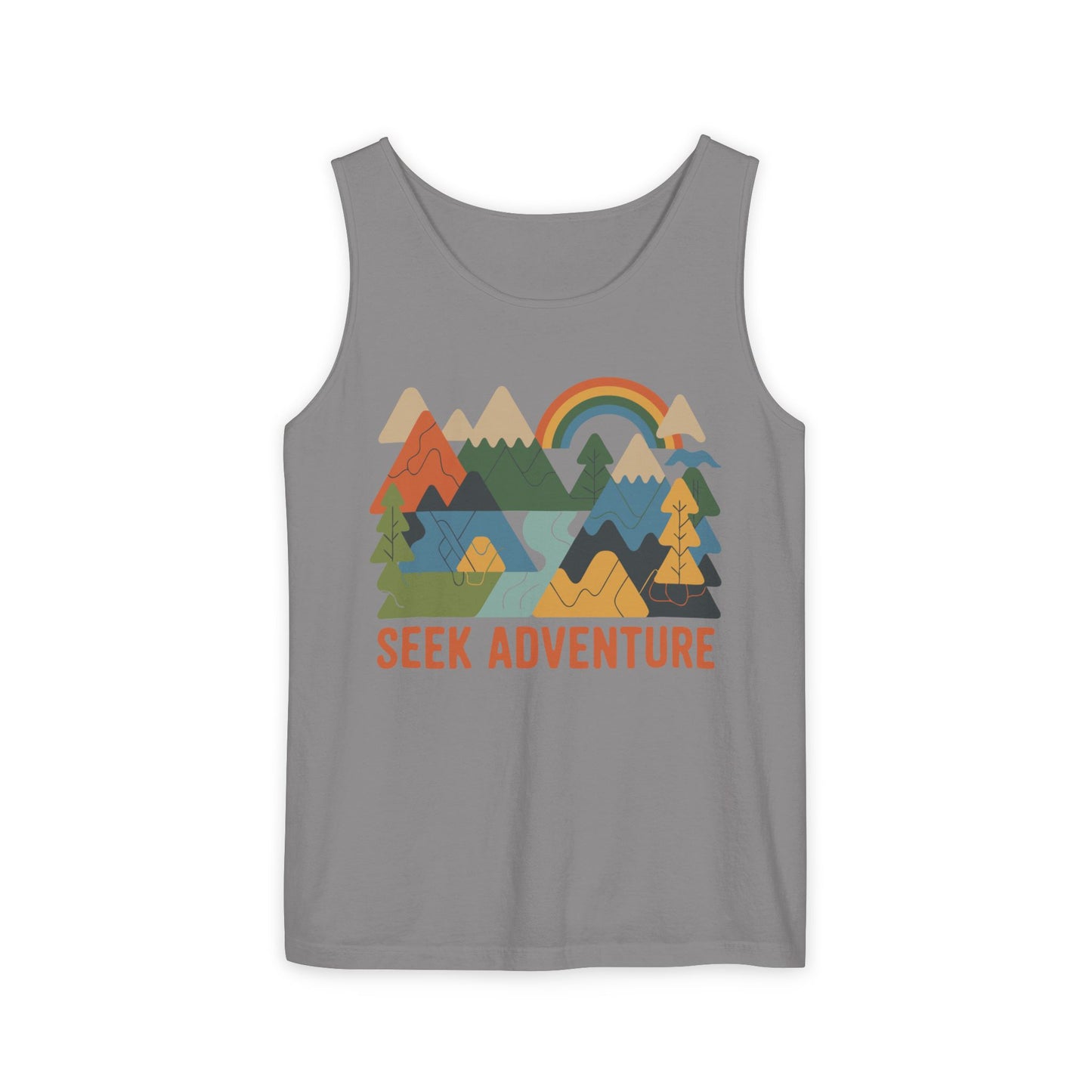 Seek Adventure Garment-Dyed Tank Top