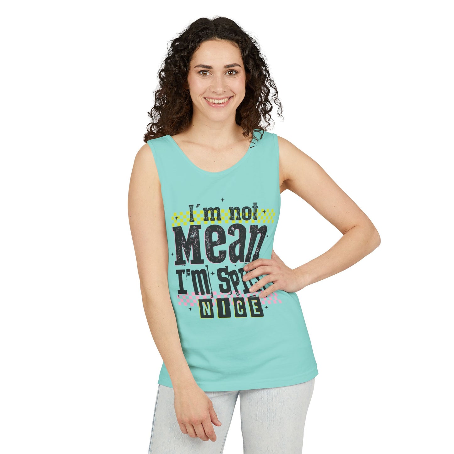 Spicy Nice Garment-Dyed Tank Top