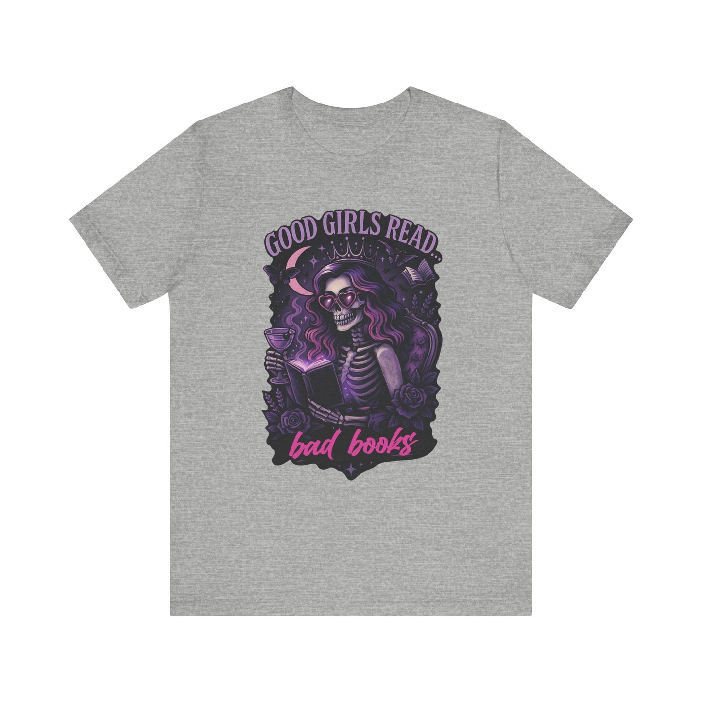 Good Girls Read Bad Books Jersey Short Sleeve Tee
