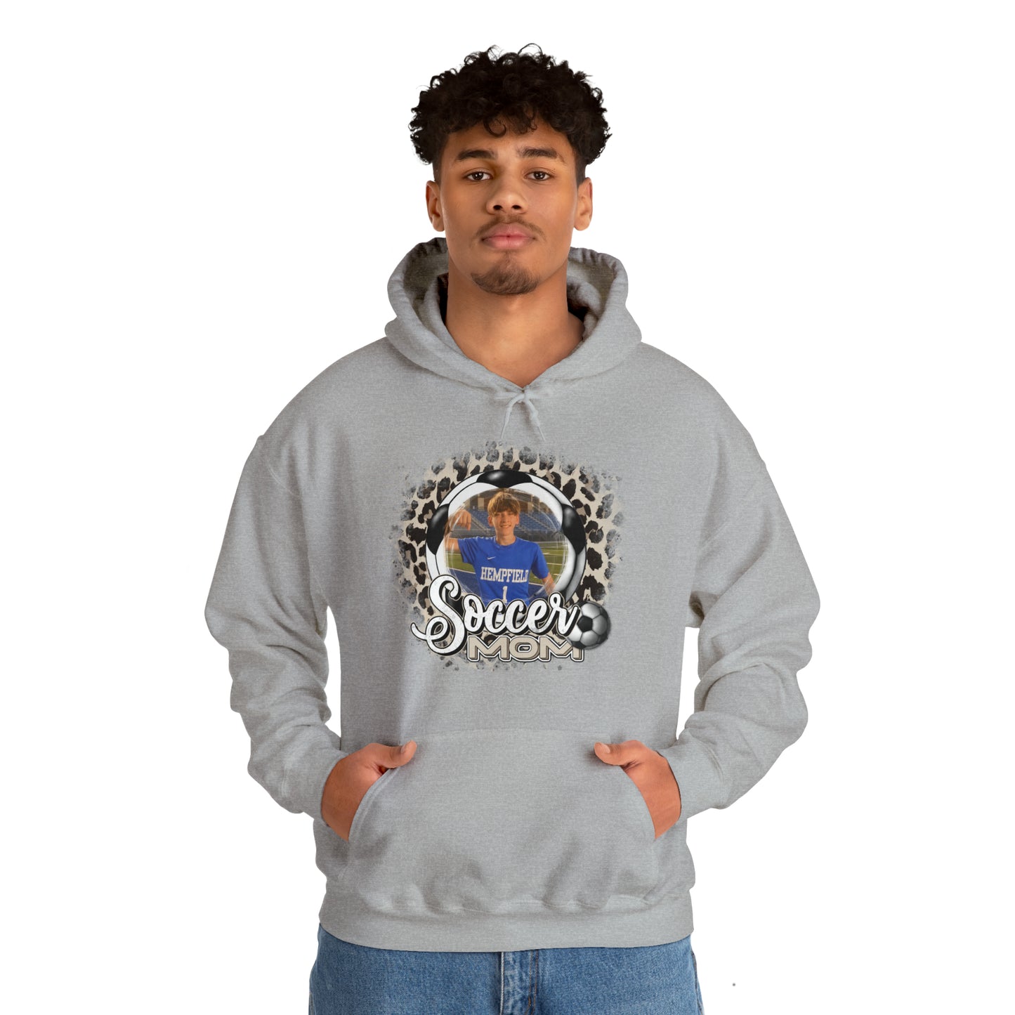 Custom Soccer Mom Heavy Blend™ Hooded Sweatshirt