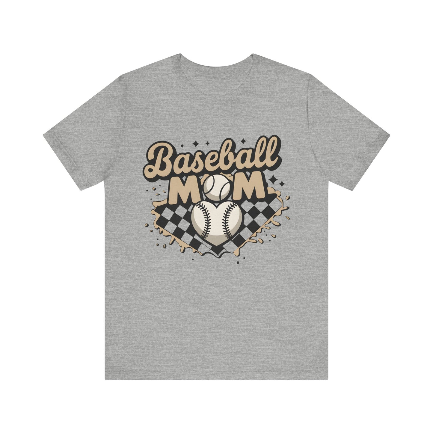Baseball Mom Jersey Short Sleeve Tee