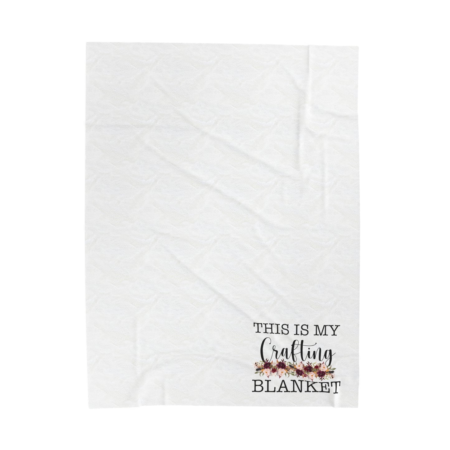 Crafting Blanket Velveteen Plush Blanket
