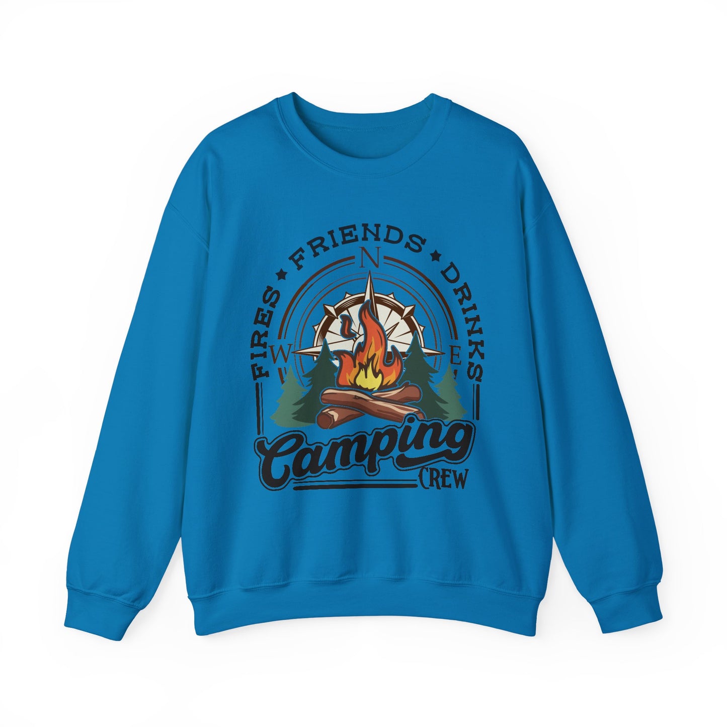 Camping Crew Heavy Blend™ Crewneck Sweatshirt
