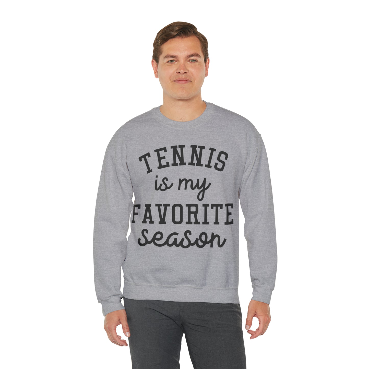 Tennis Season Heavy Blend™ Crewneck Sweatshirt