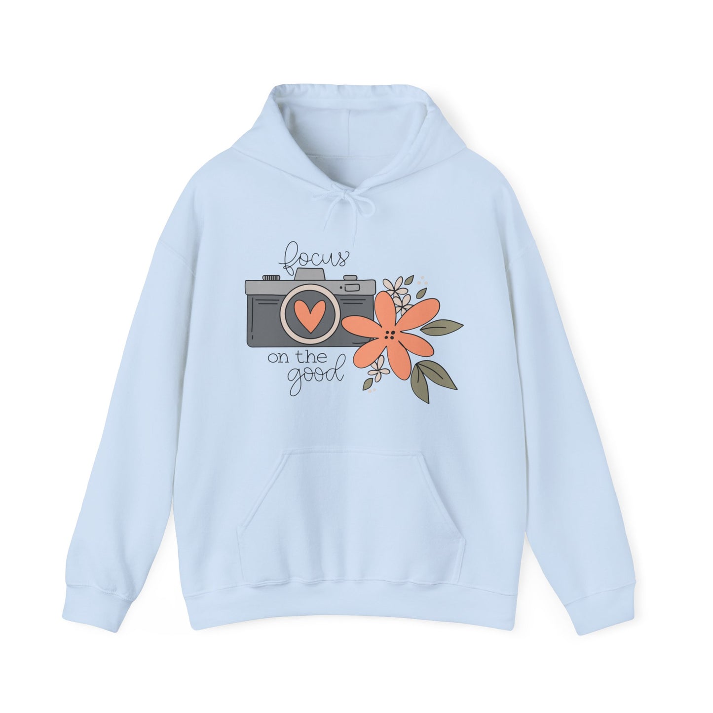 Focus On The Good Heavy Blend™ Hooded Sweatshirt