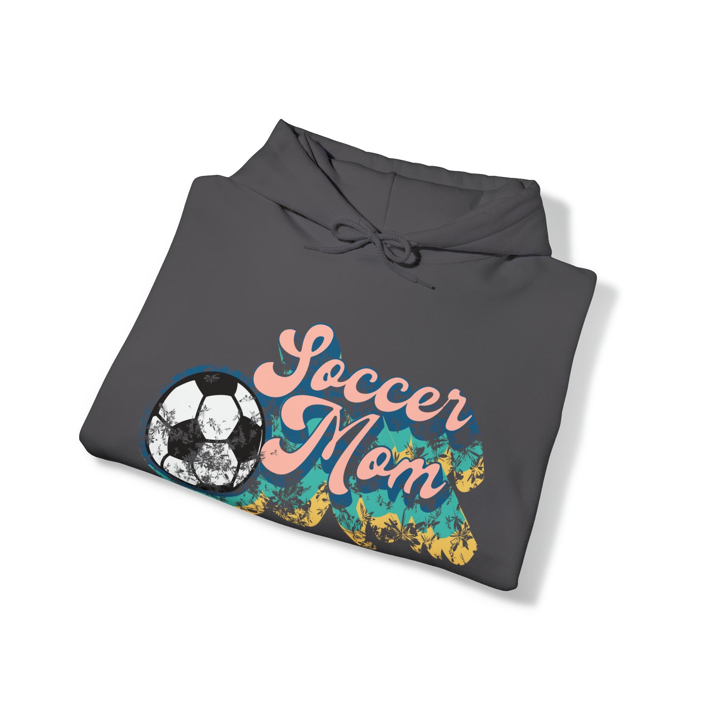 Retro Soccer Mom Heavy Blend™ Hooded Sweatshirt