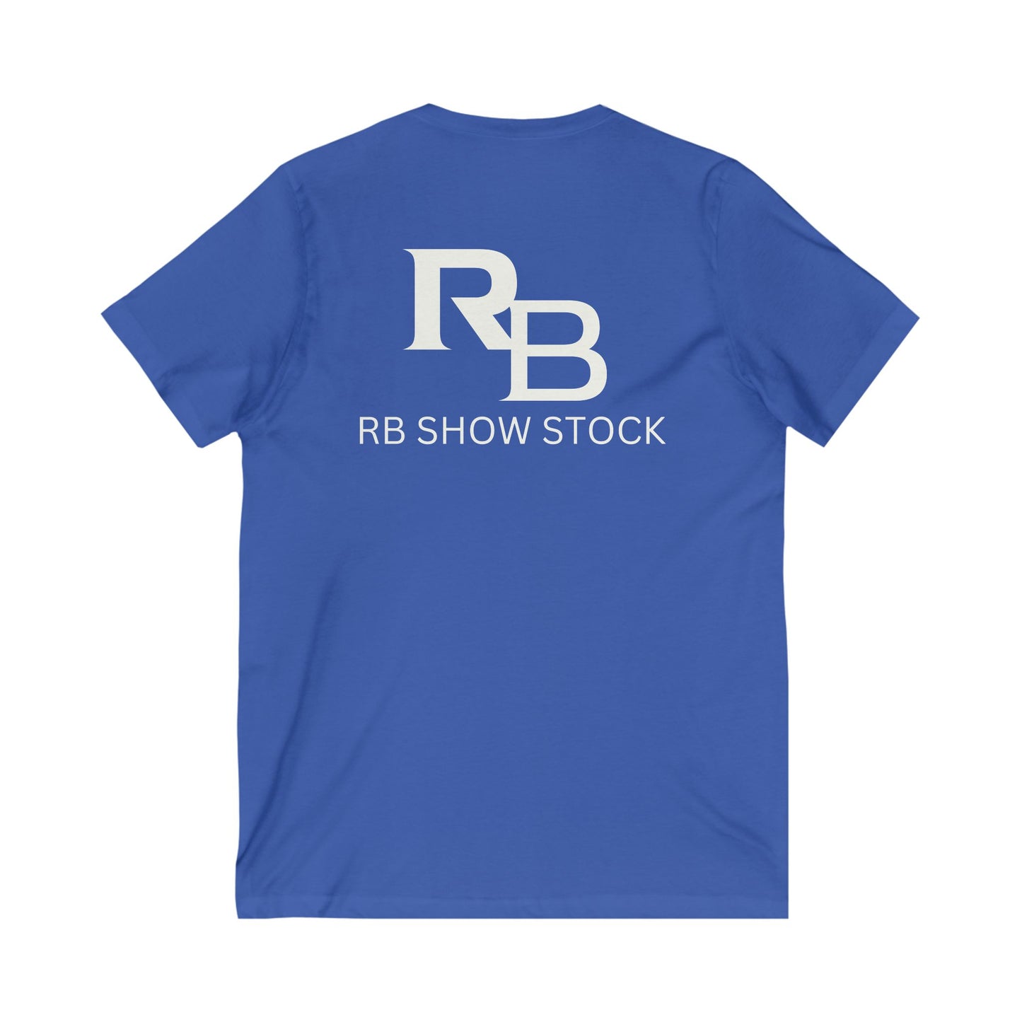 RB White CYOT Jersey Short Sleeve V-Neck Tee