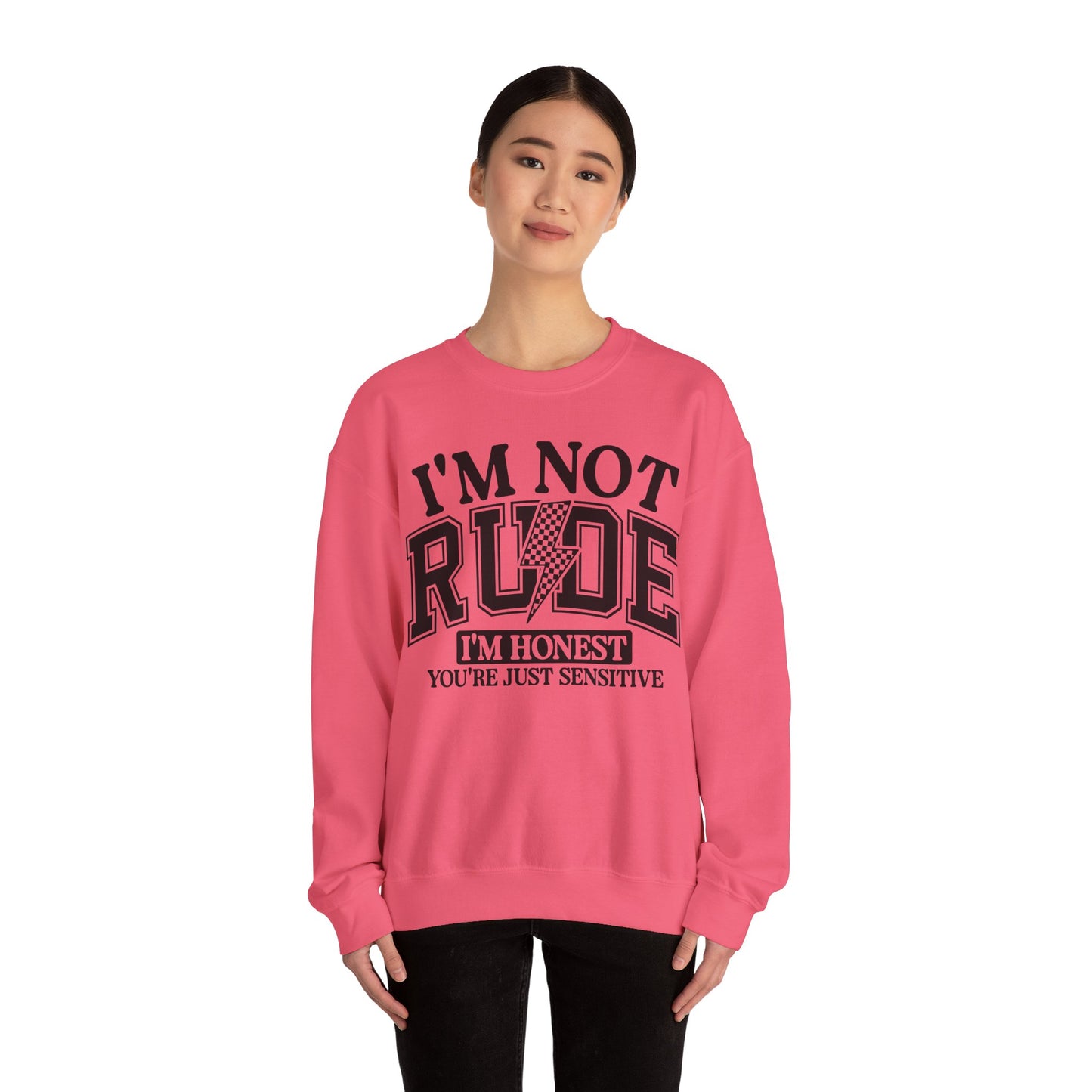 Im Not Rude Heavy Blend™ Crewneck Sweatshirt