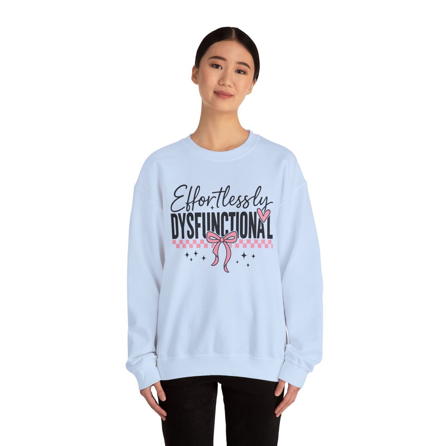 Effortlessly Dysfunctional Heavy Blend™ Crewneck Sweatshirt