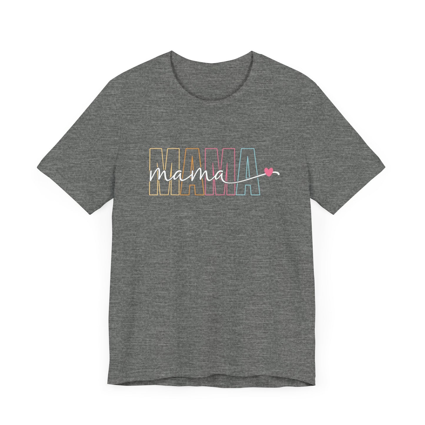 Mama 🖤 Jersey Short Sleeve Tee