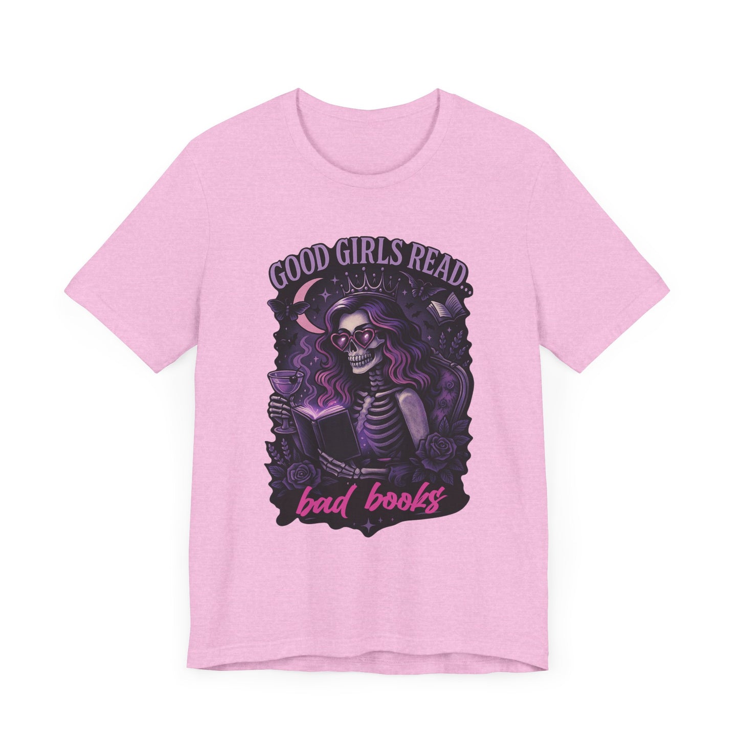 Good Girls Read Bad Books Jersey Short Sleeve Tee