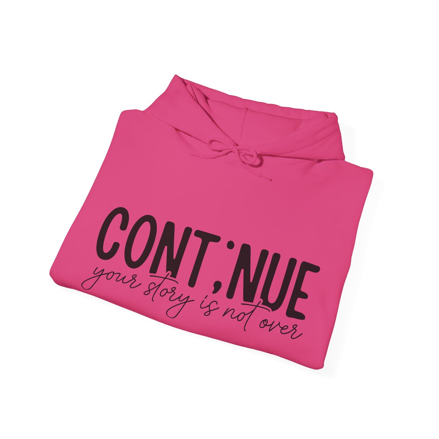 Continue Heavy Blend™ Hooded Sweatshirt