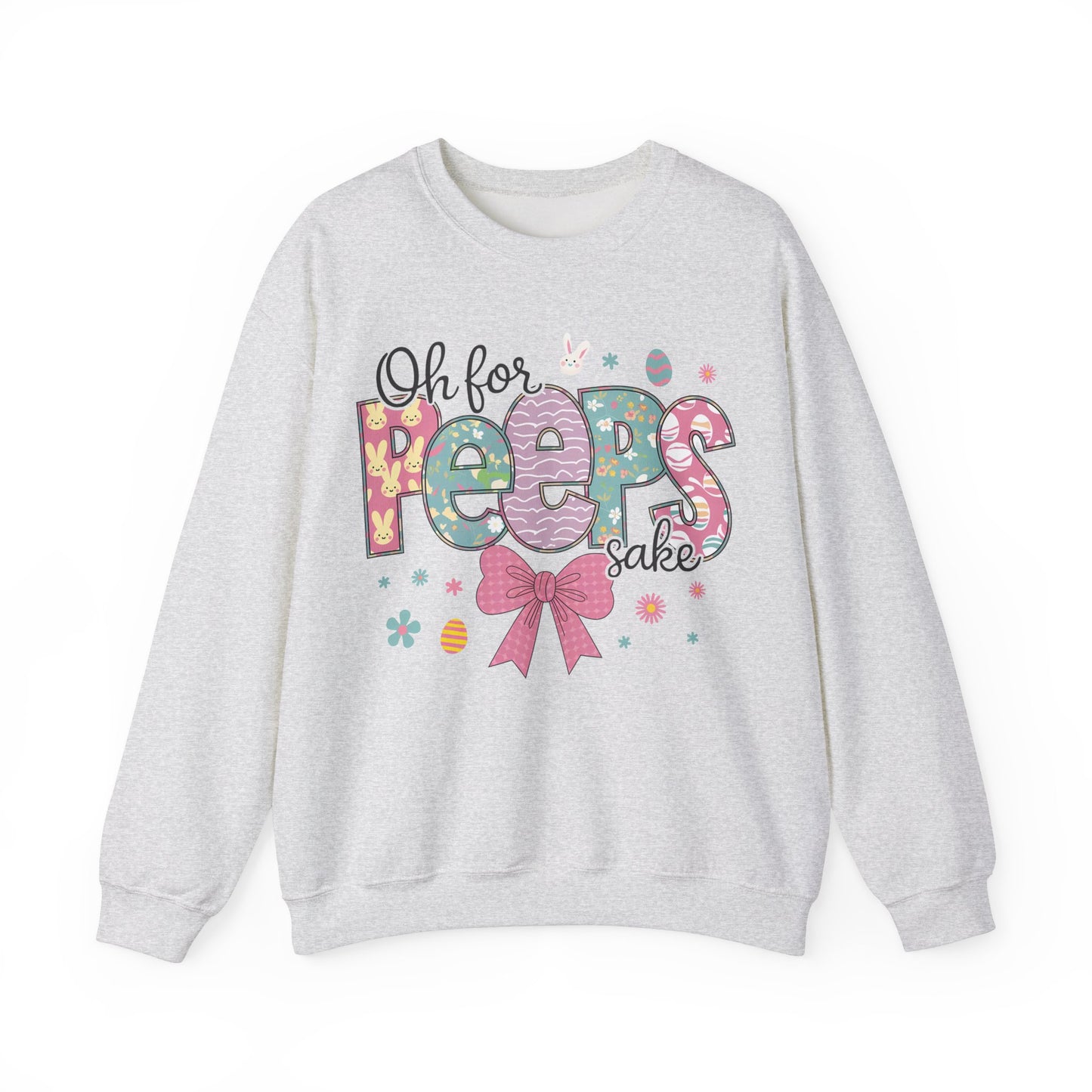 Oh For Peeps Sake Heavy Blend™ Crewneck Sweatshirt