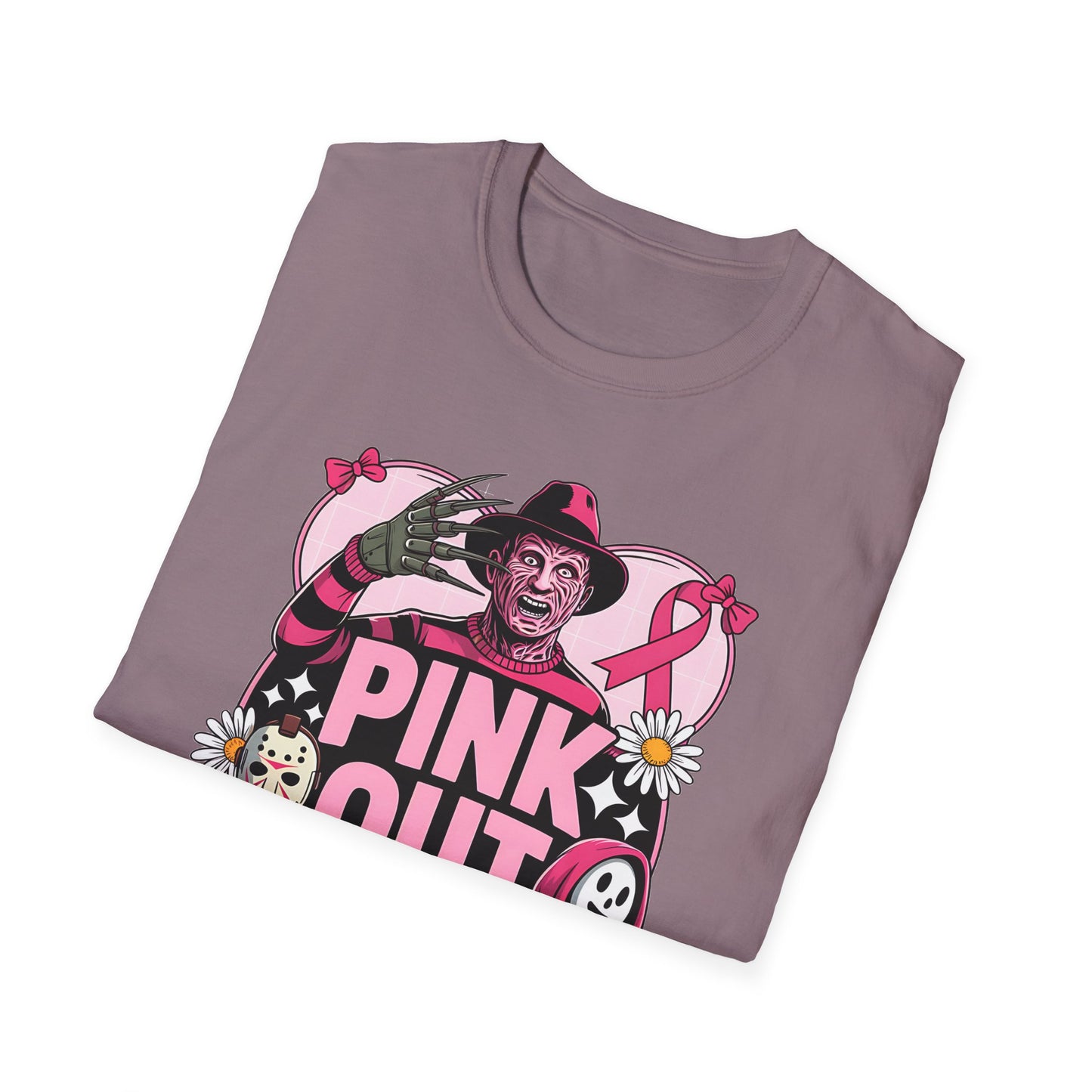 Spooky Pink Out Softstyle T-Shirt