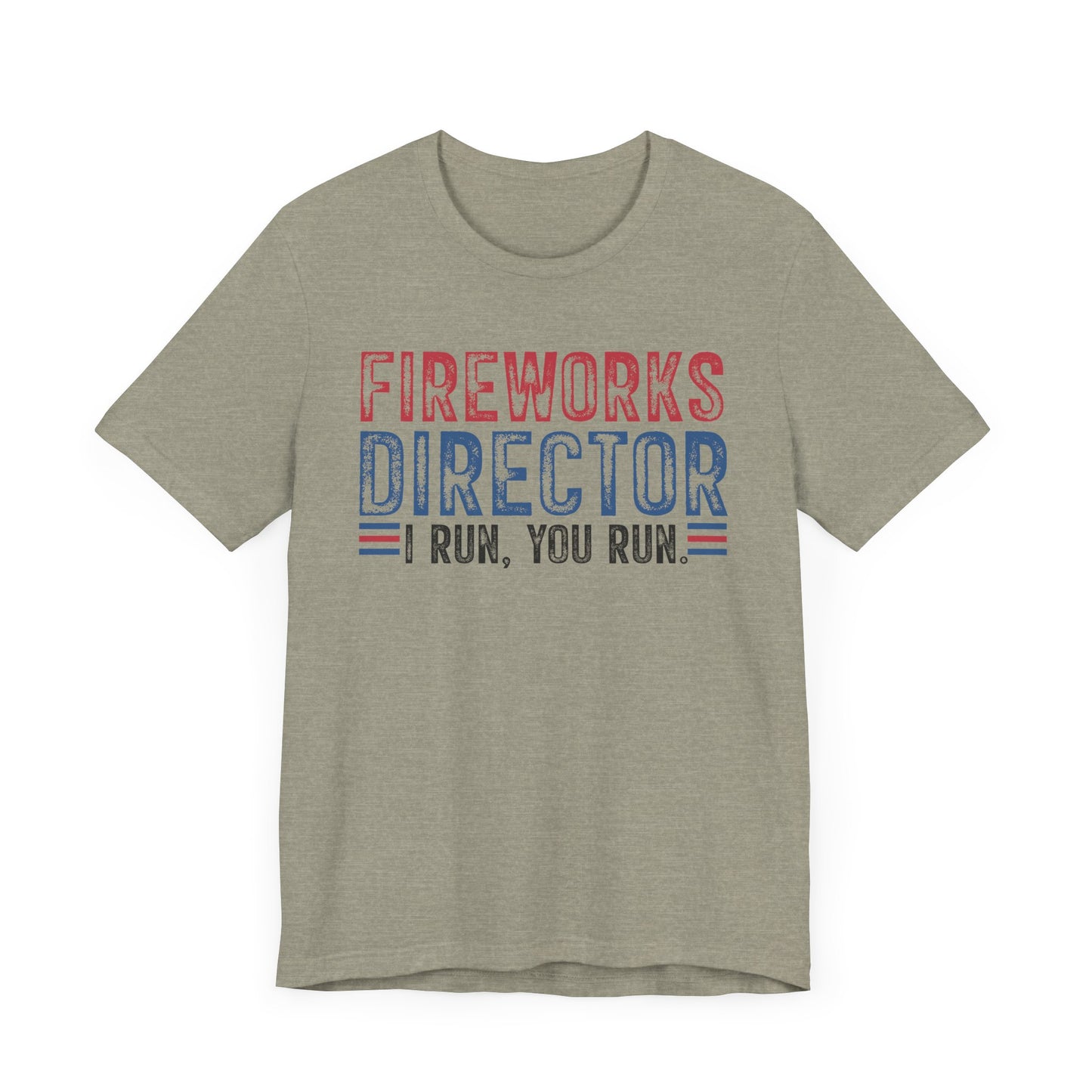 I Run You Run Jersey Short Sleeve Tee