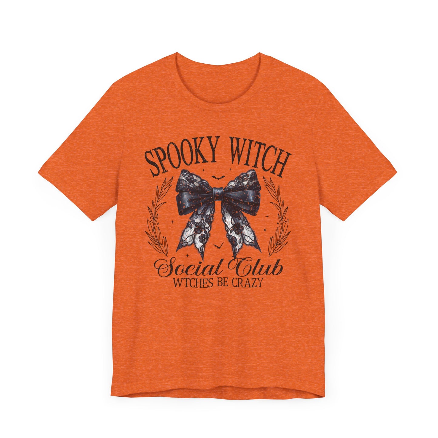 Spooky Witch Social Club Jersey Short Sleeve Tee