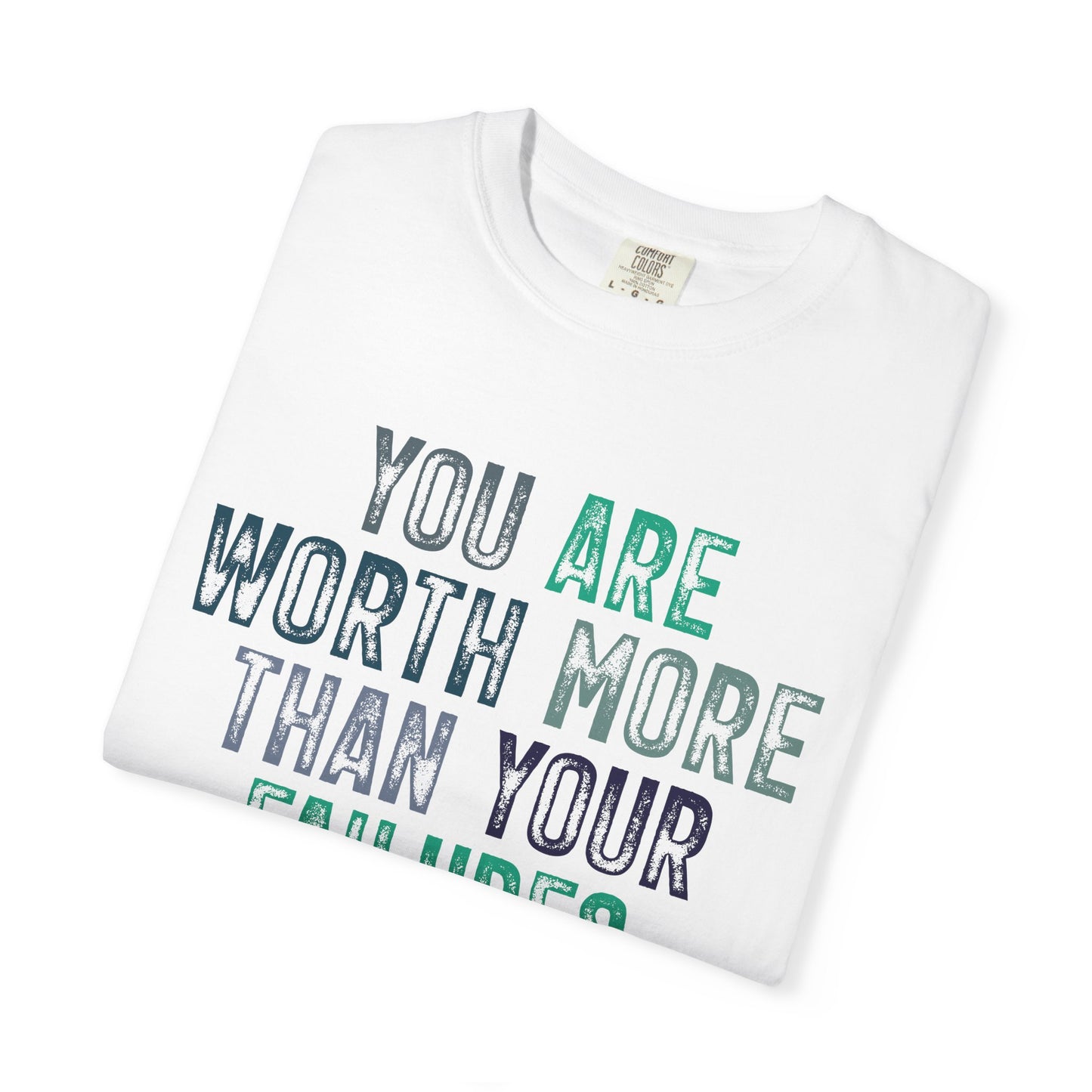 Know Your Worth Garment-Dyed T-shirt