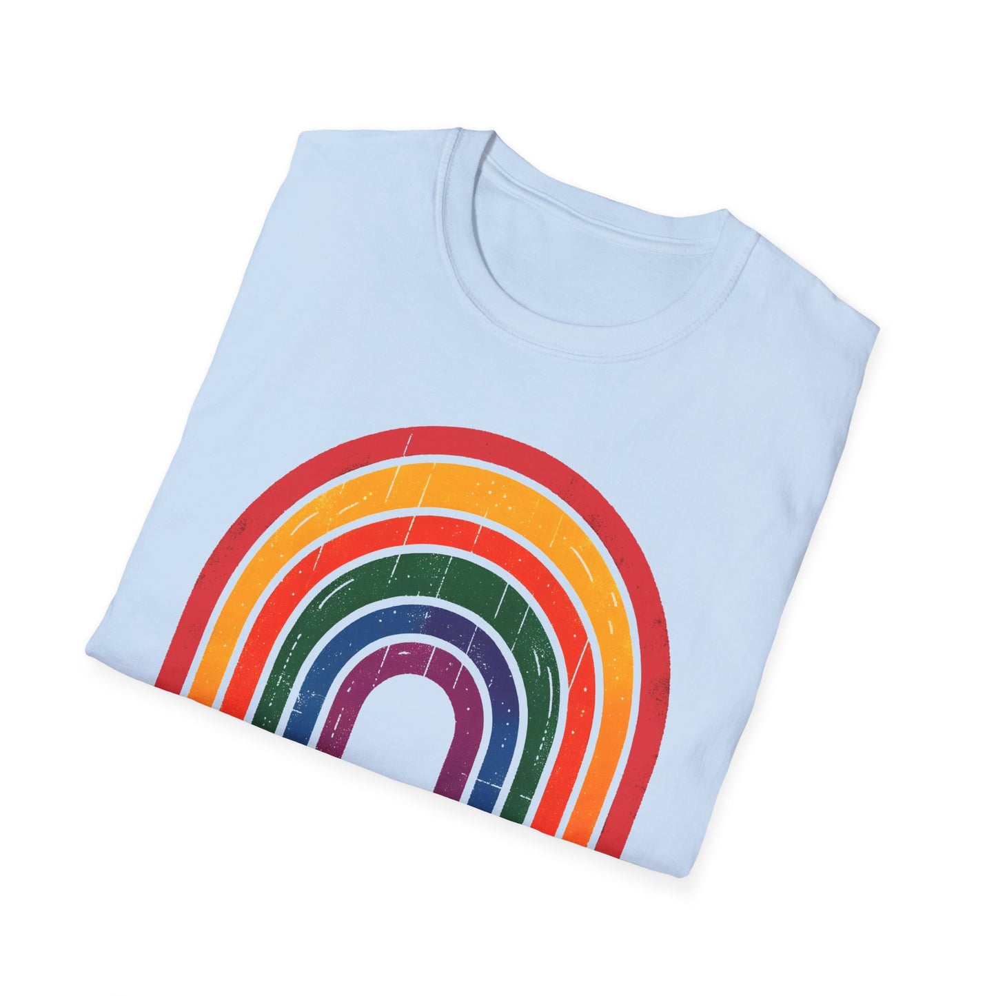 Be Kind Rainbow Softstyle T-Shirt