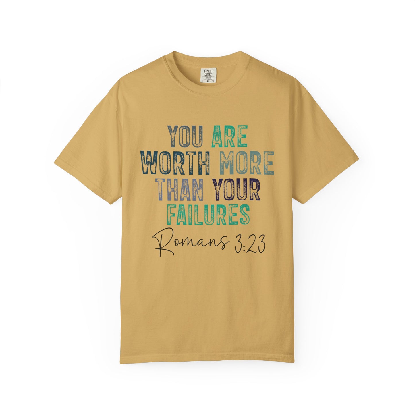 Know Your Worth Garment-Dyed T-shirt