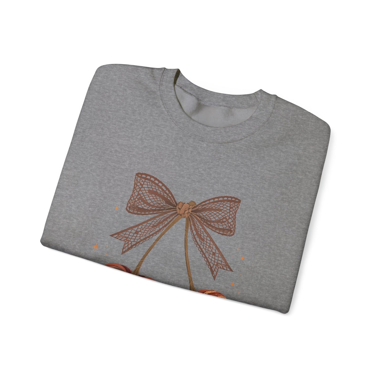 Preppy Cherry Pumpkins Heavy Blend™ Crewneck Sweatshirt