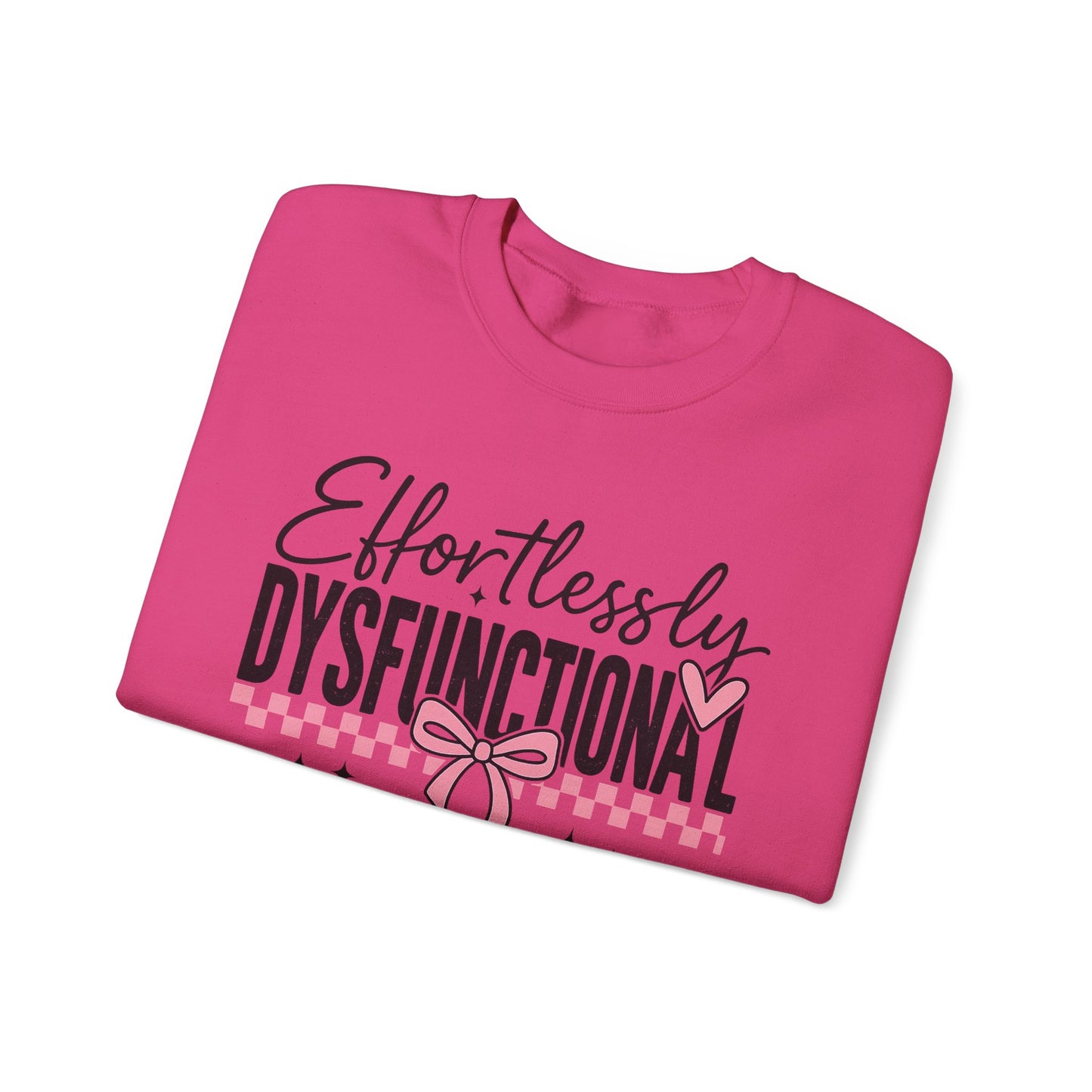 Effortlessly Dysfunctional Heavy Blend™ Crewneck Sweatshirt