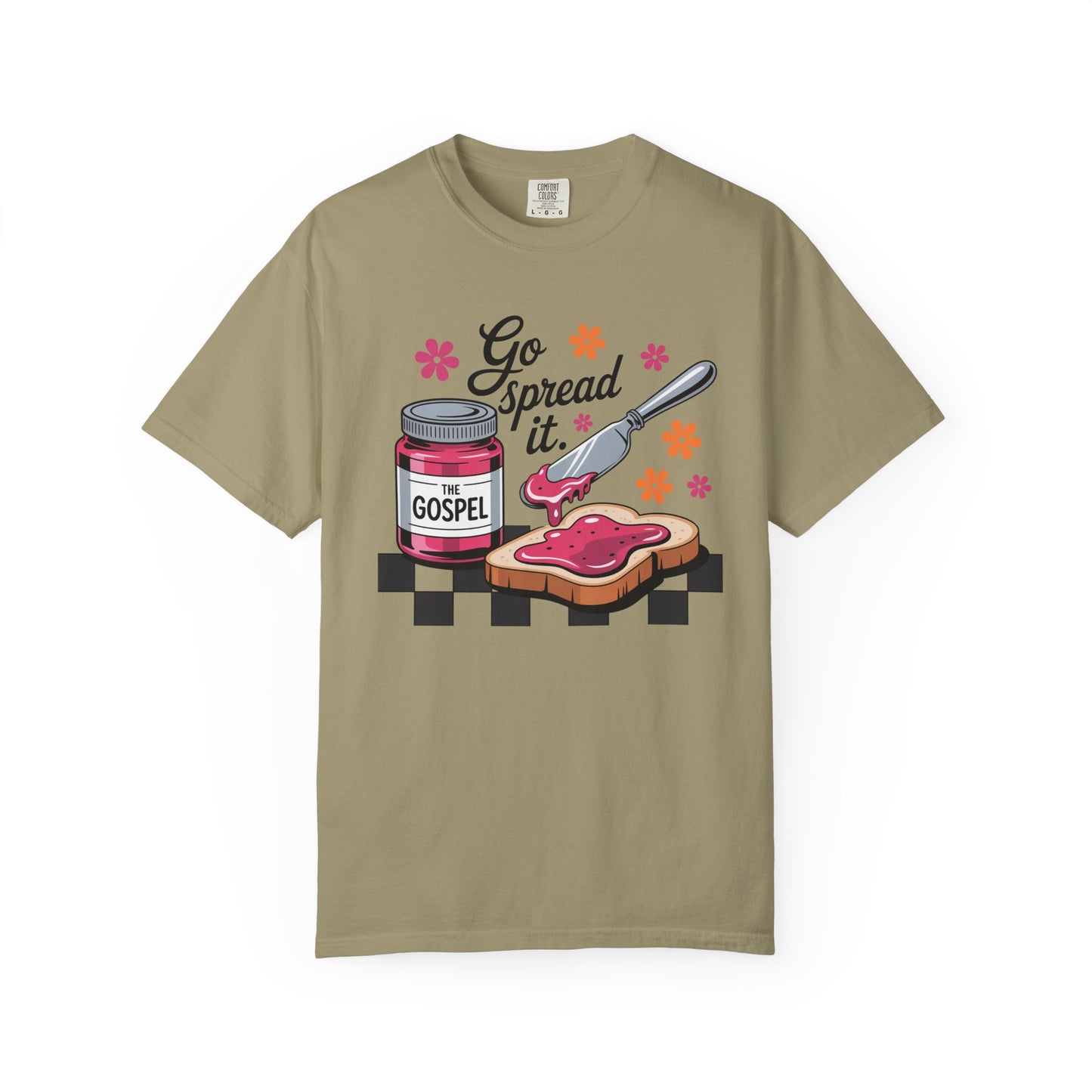 Go Spread It Garment-Dyed T-shirt