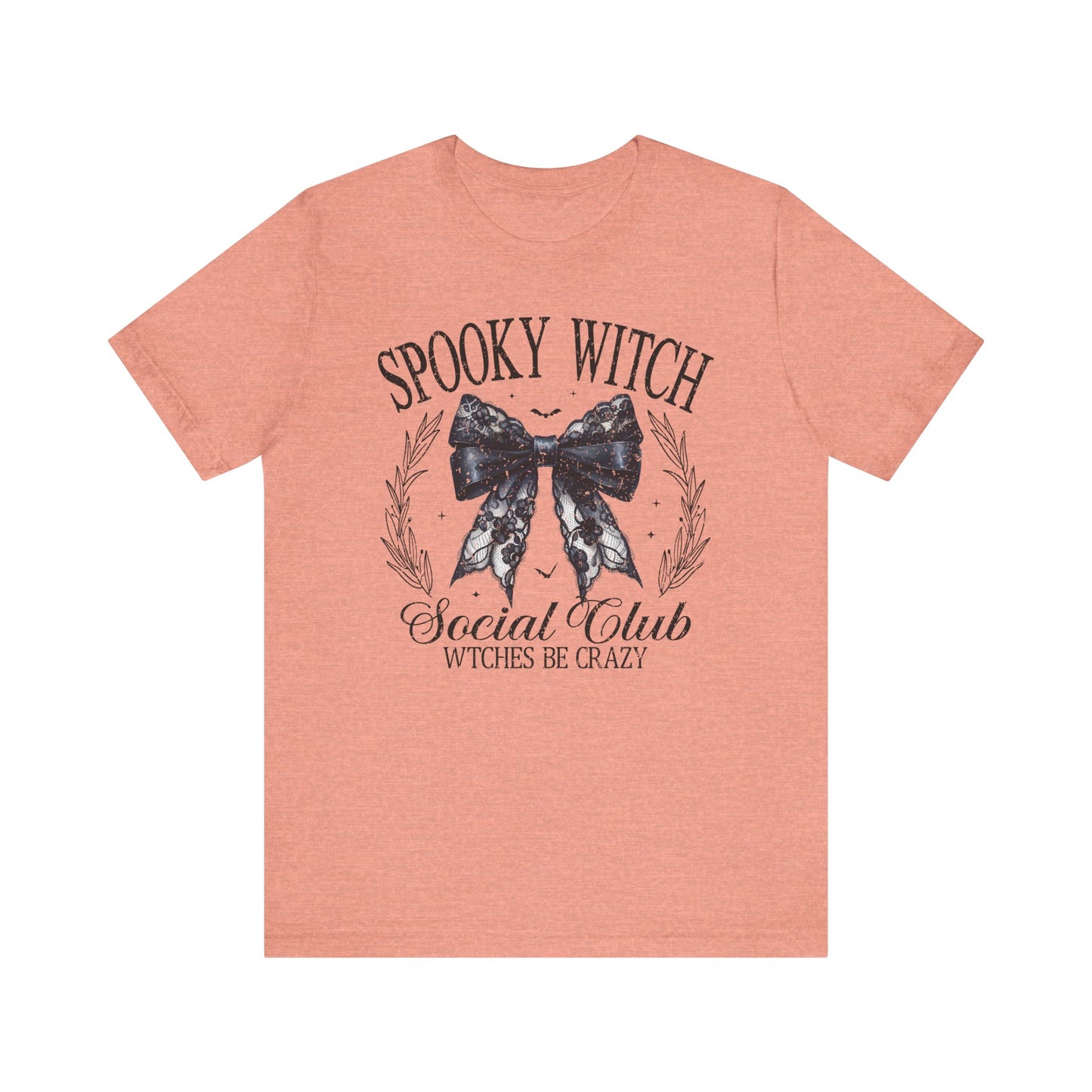 Spooky Witch Social Club Jersey Short Sleeve Tee