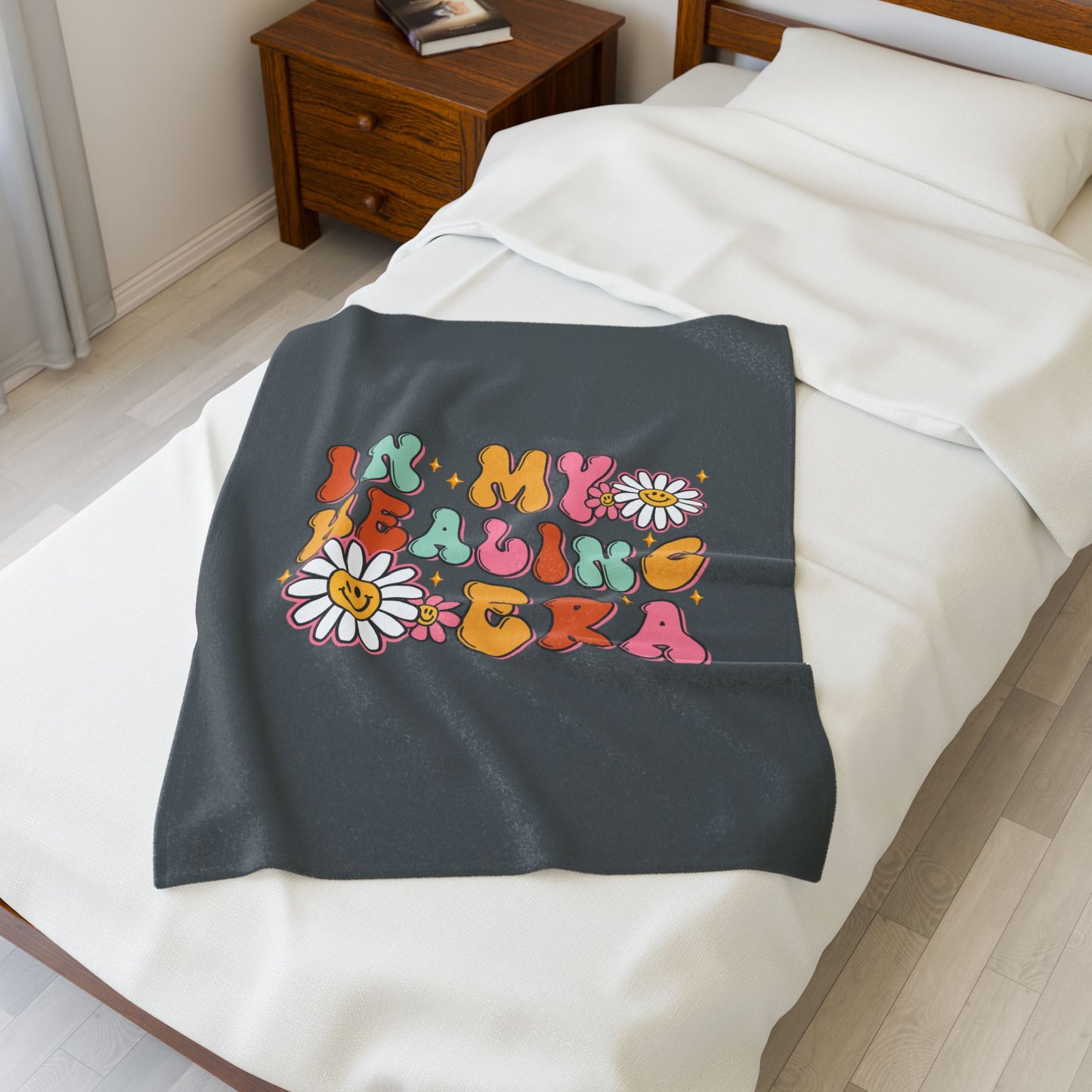 In My Healing Era Velveteen Plush Blanket
