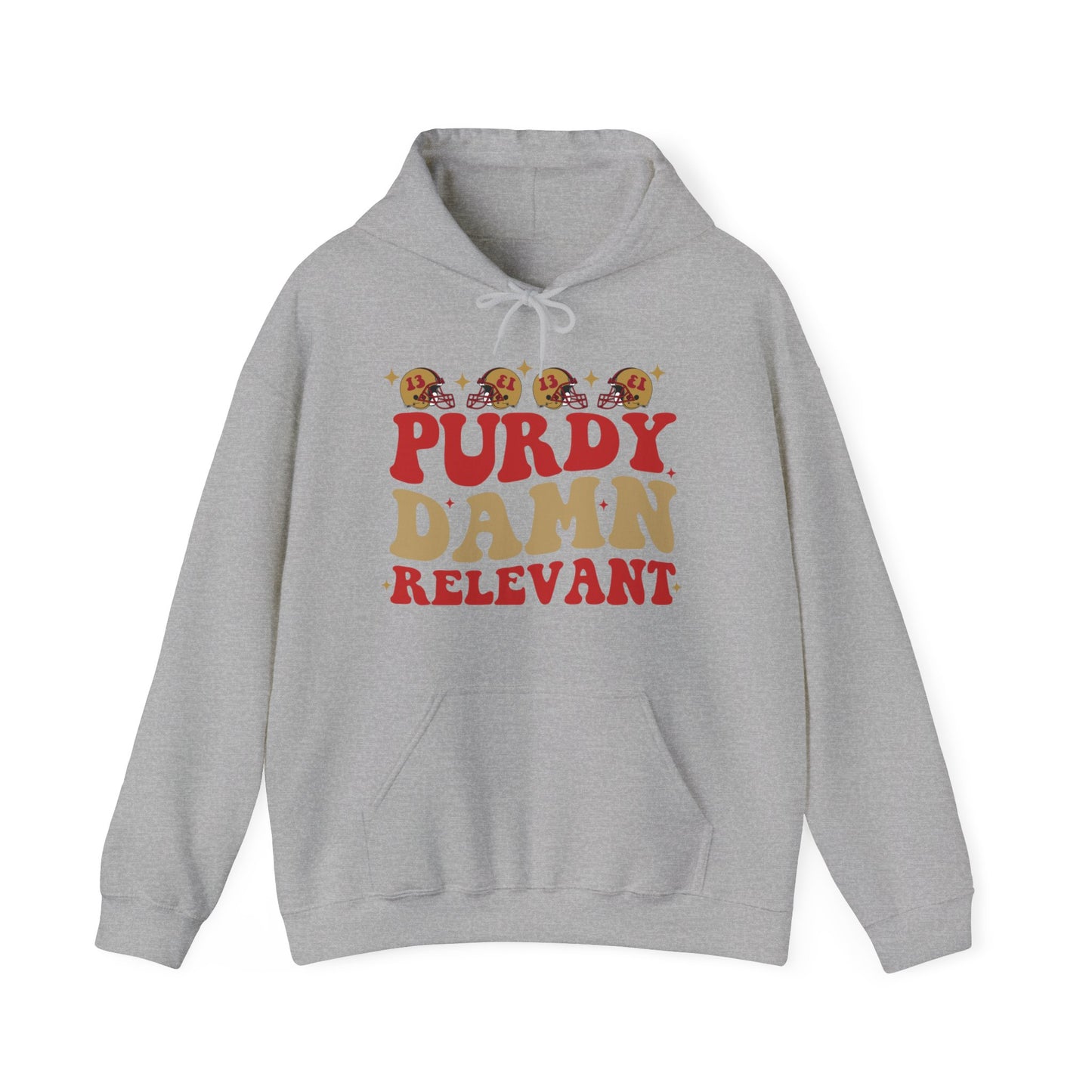 Purdy Damn Relevant Heavy Blend™ Hooded Sweatshirt