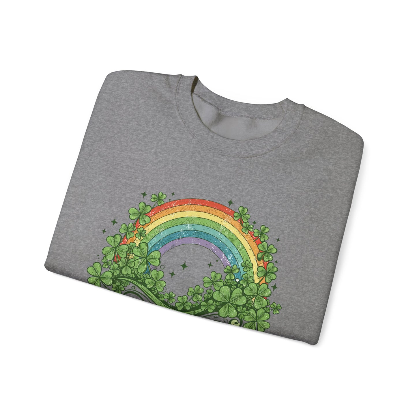 Lucky Rainbow Heavy Blend™ Crewneck Sweatshirt