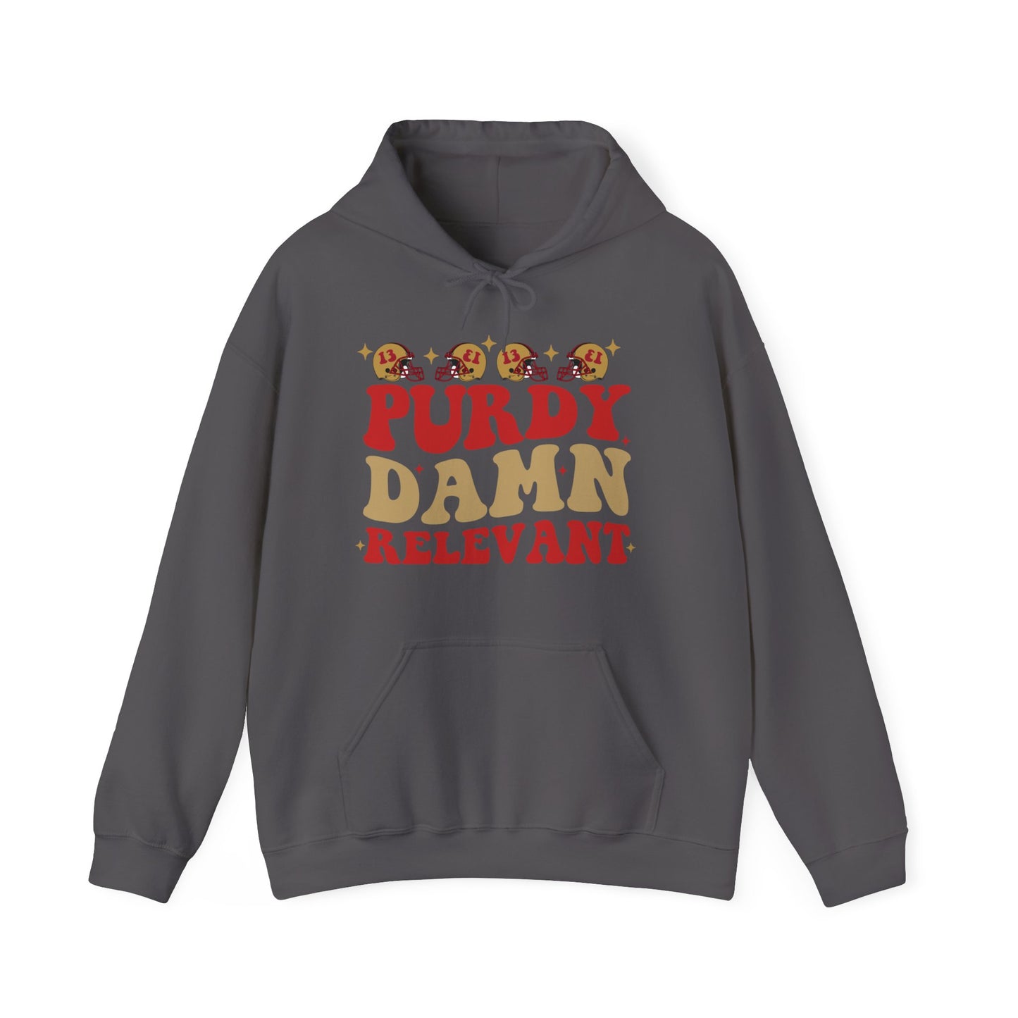 Purdy Damn Relevant Heavy Blend™ Hooded Sweatshirt
