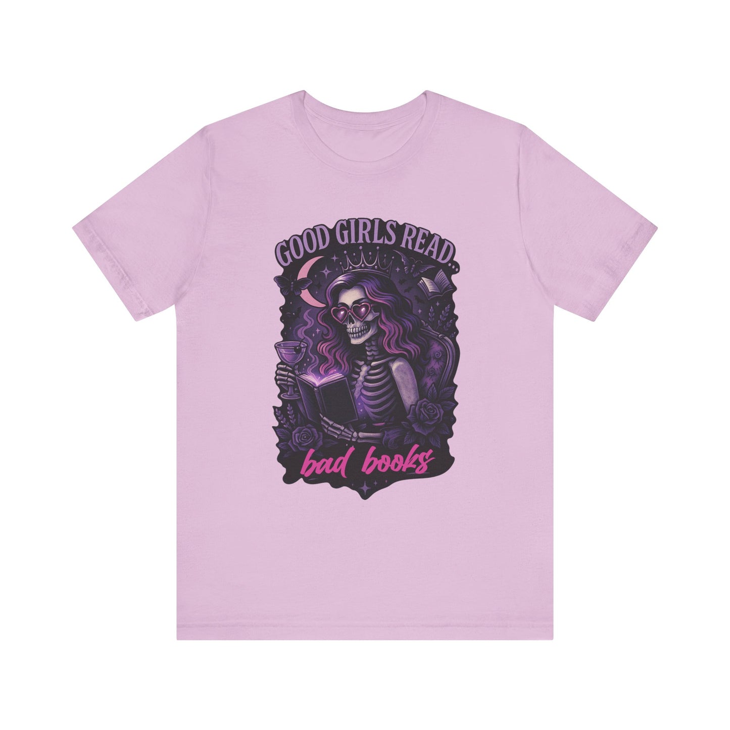 Good Girls Read Bad Books Jersey Short Sleeve Tee