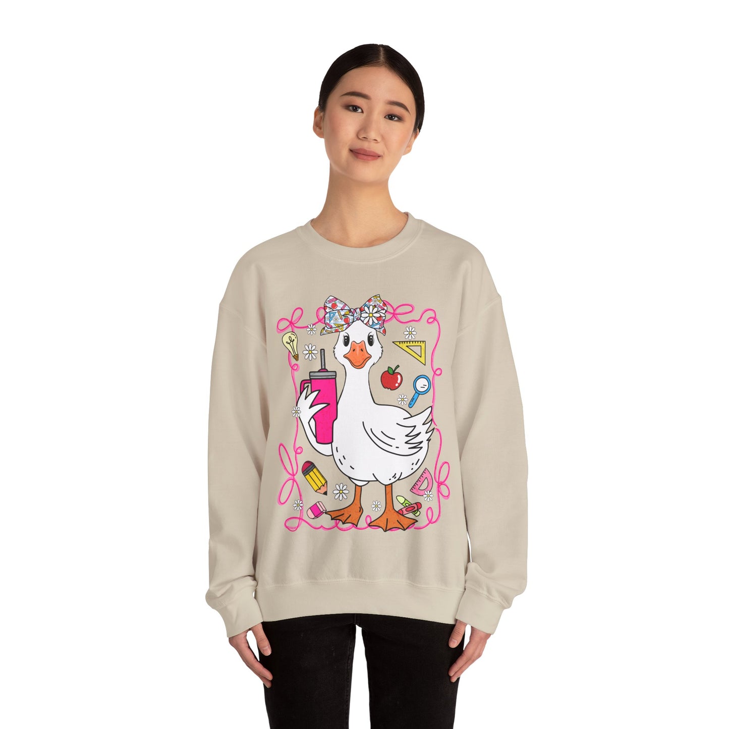 Teacher Goose Heavy Blend™ Crewneck Sweatshirt