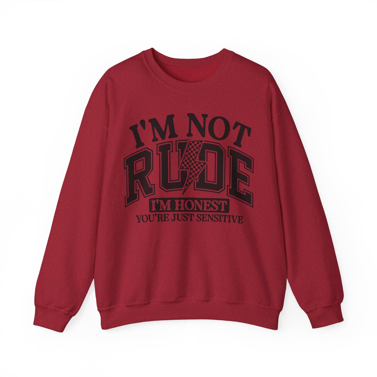 Im Not Rude Heavy Blend™ Crewneck Sweatshirt