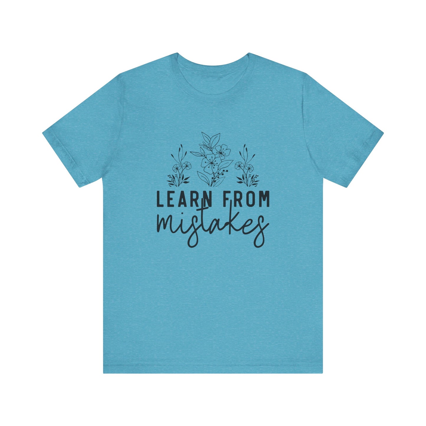 Learn From Mistakes Jersey Short Sleeve Tee